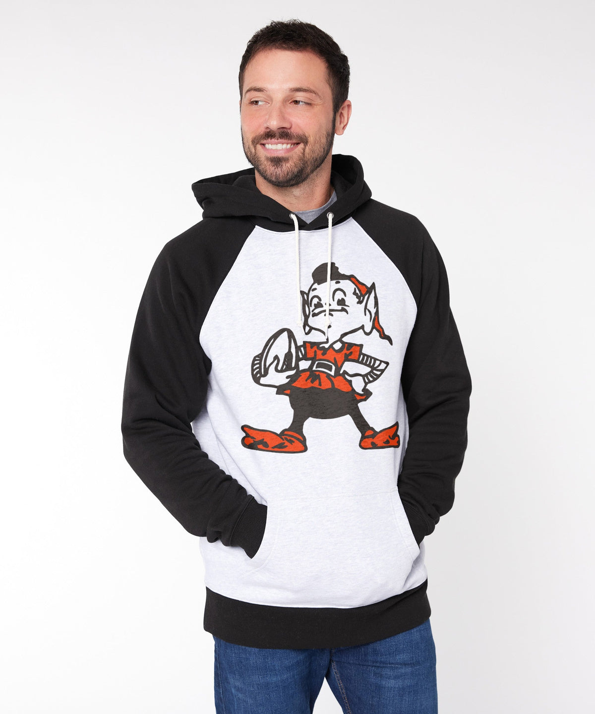 Cleveland Browns '59 Colorblock Hoodie