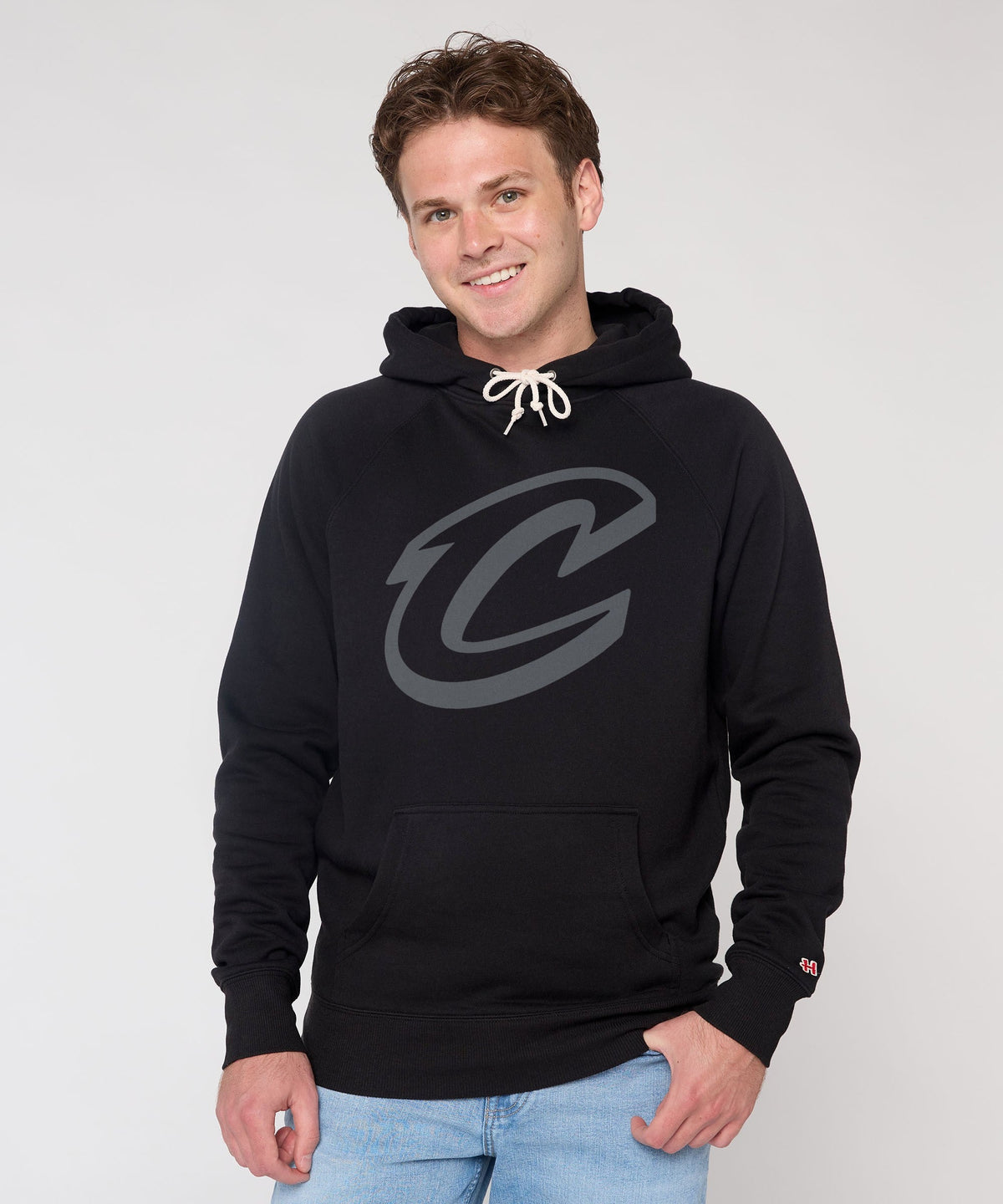 Cleveland Cavaliers Logo Blackout Hoodie