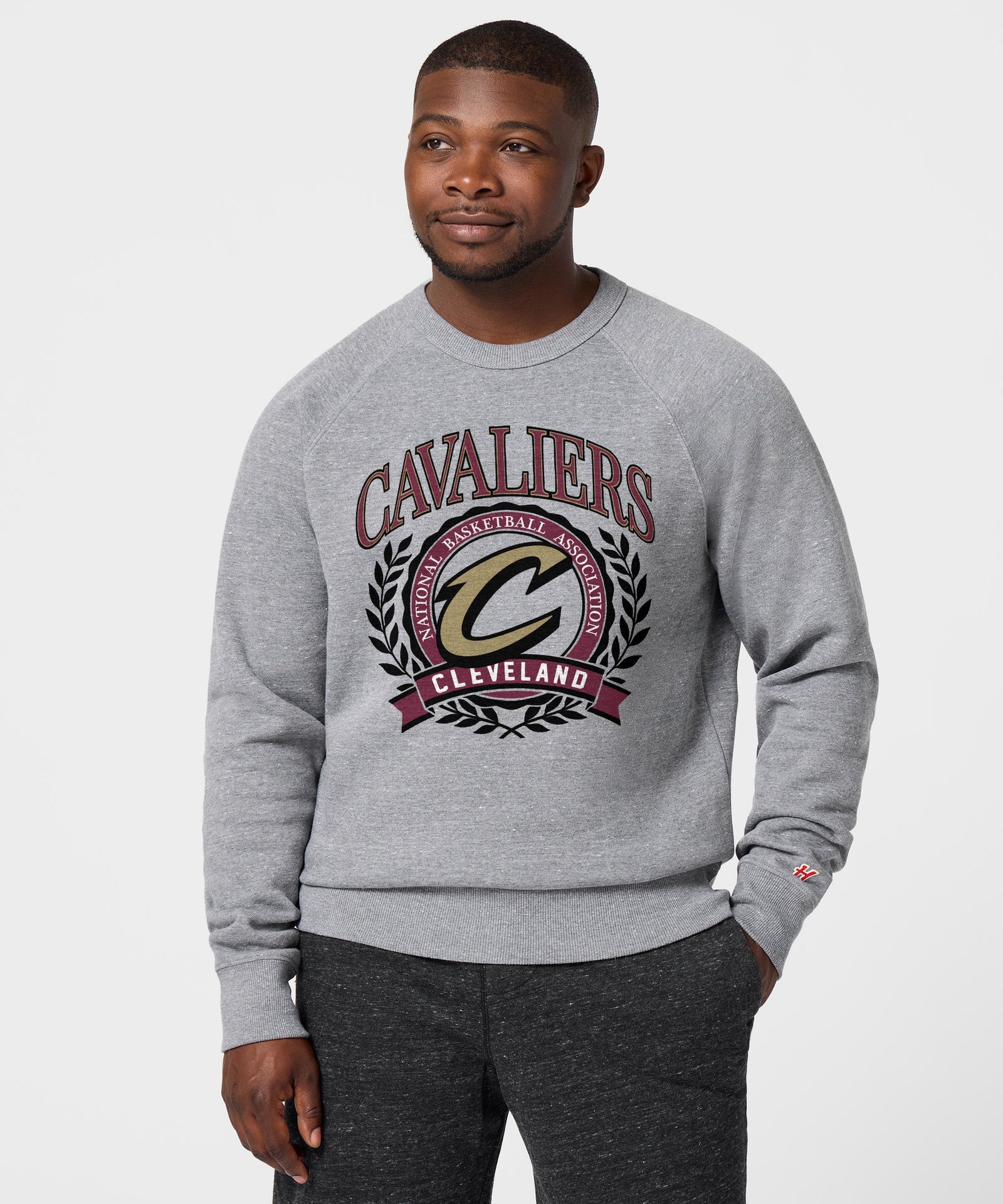 Cleveland Cavs Crest Crewneck