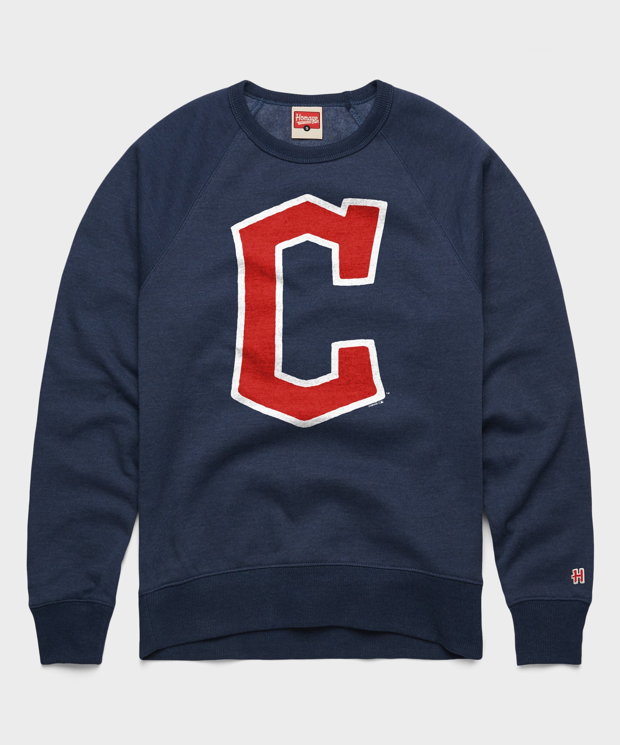 Cleveland Guardians Cap Logo '22 Crewneck