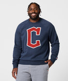 Cleveland Guardians Cap Logo '22 Crewneck