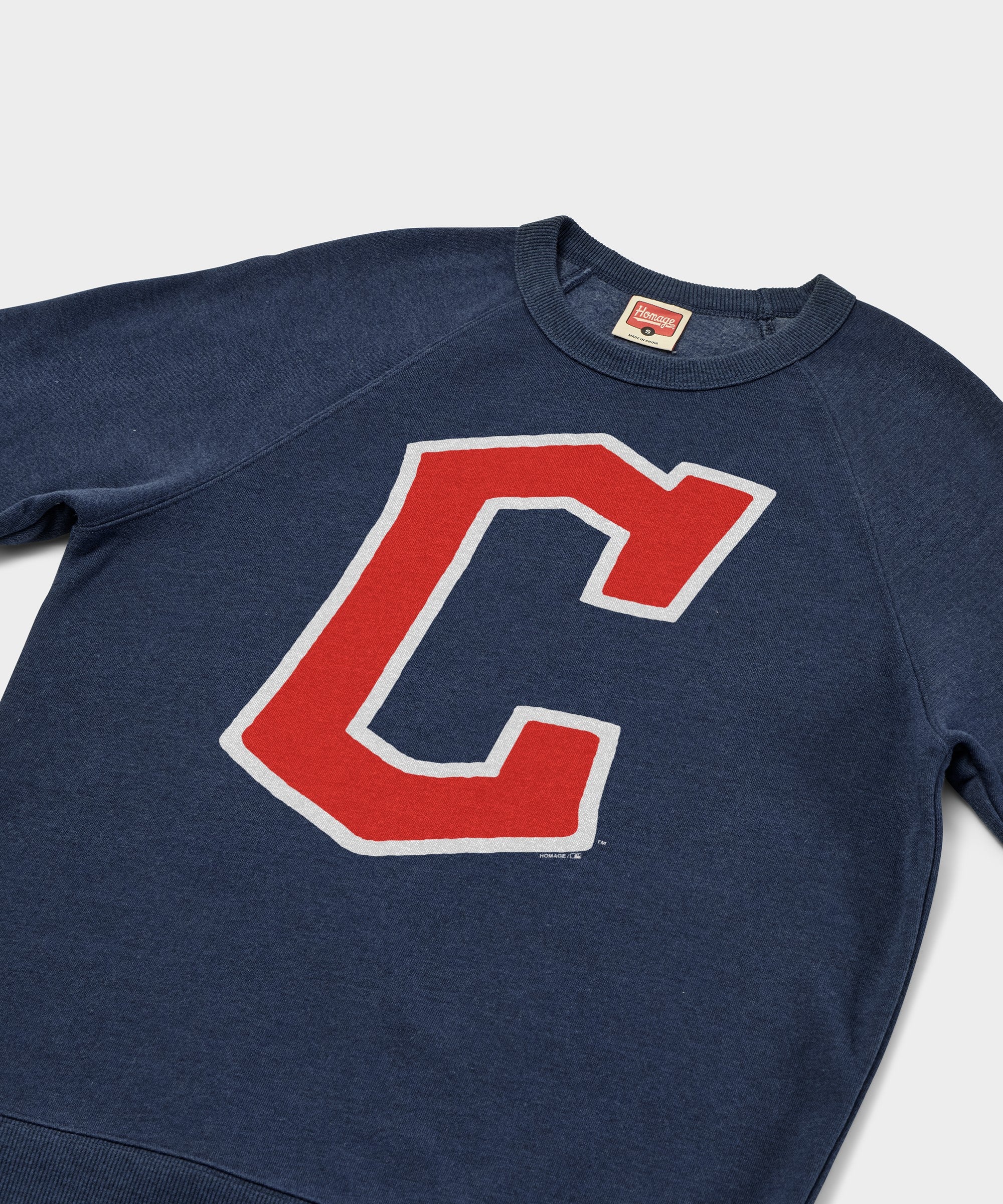 Cleveland Guardians Cap Logo '22 Crewneck