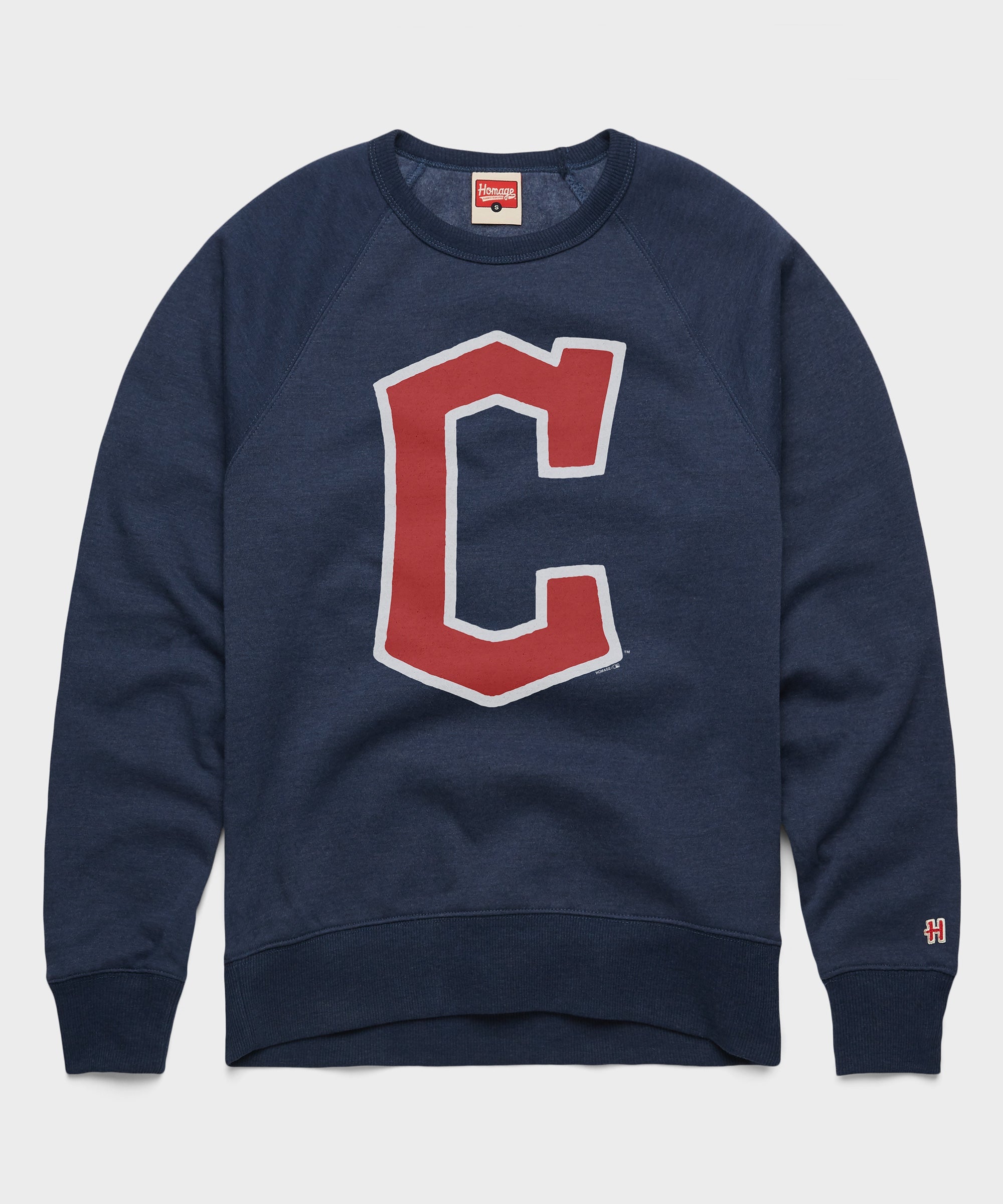 Cleveland Guardians Cap Logo '22 Crewneck