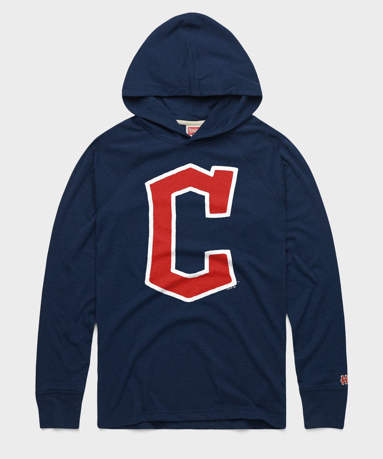 Cleveland Guardians Cap Logo '22 Lightweight Hoodie