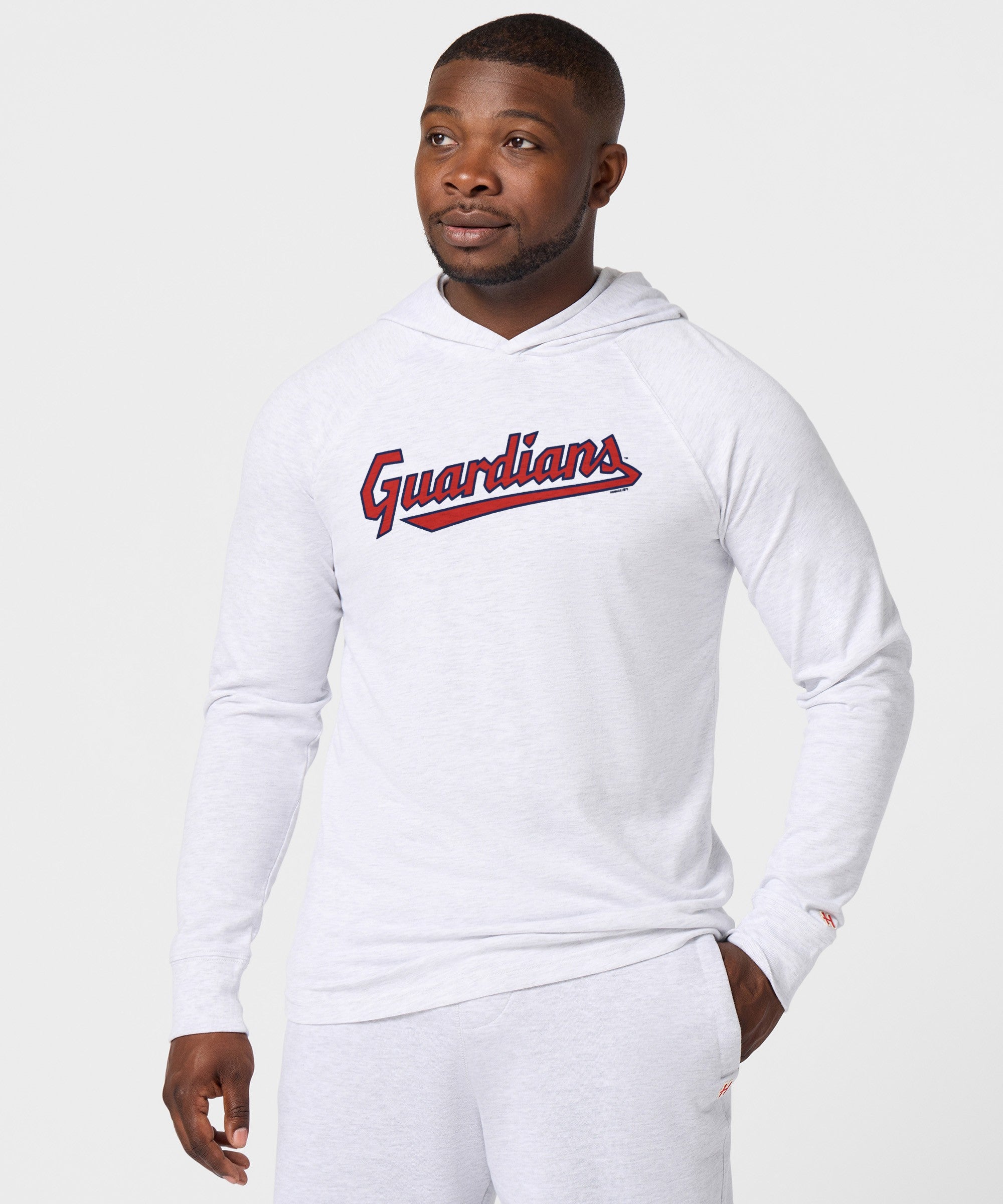 Cleveland Guardians Jersey Logo '22 Lightweight Hoodie
