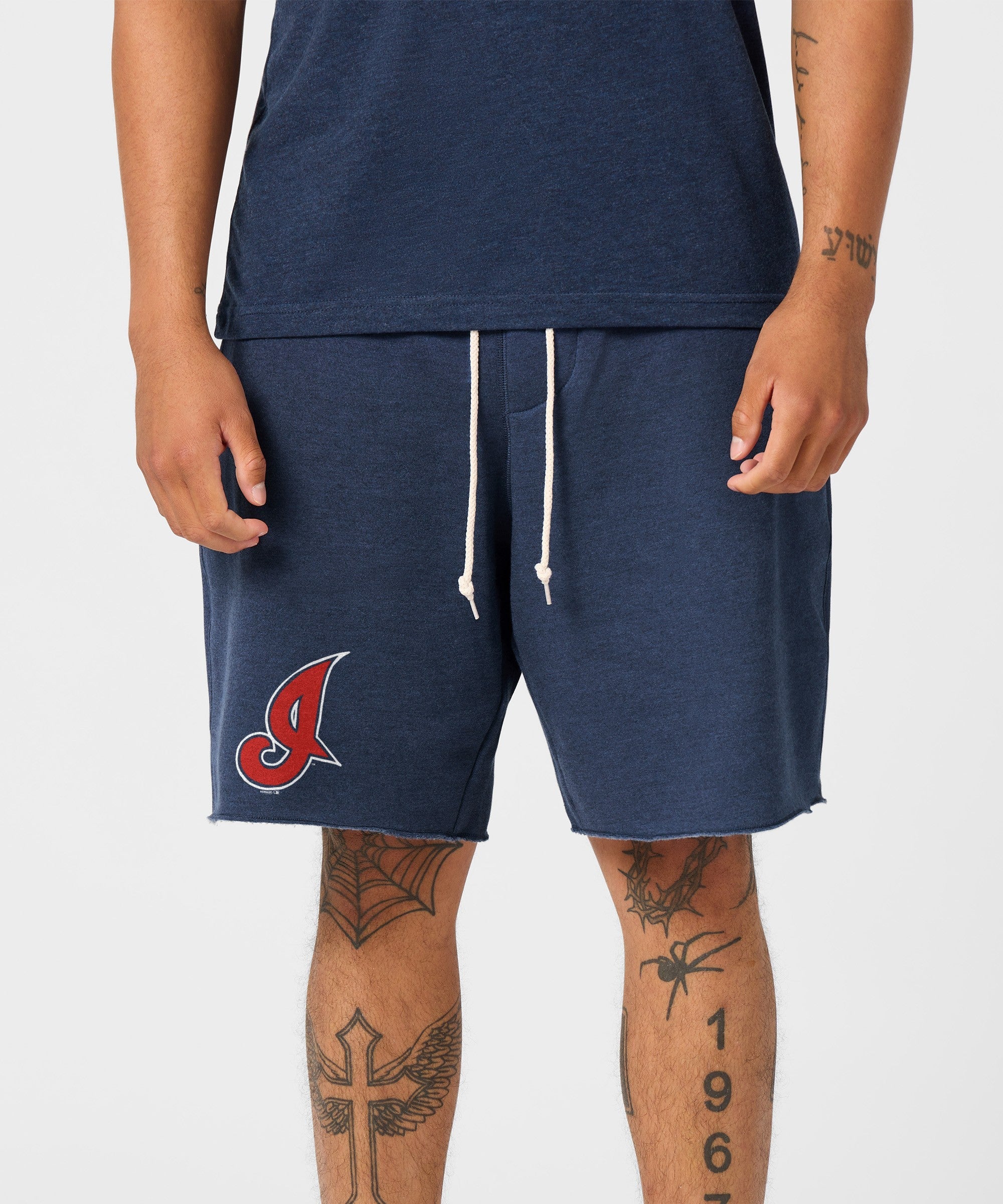Cleveland Indians Alt Cap Logo '08 Sweat Shorts