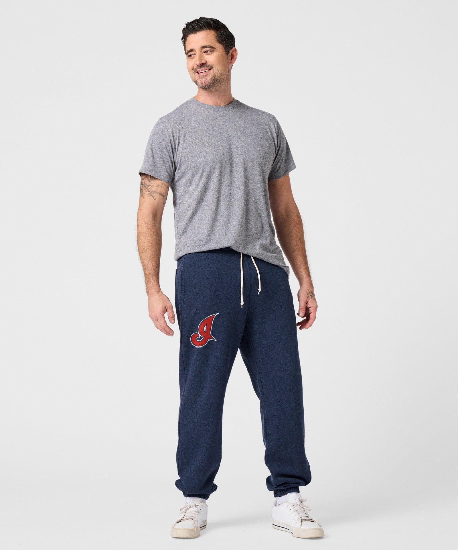 Cleveland Indians Alt Cap Logo '08 Sweatpants