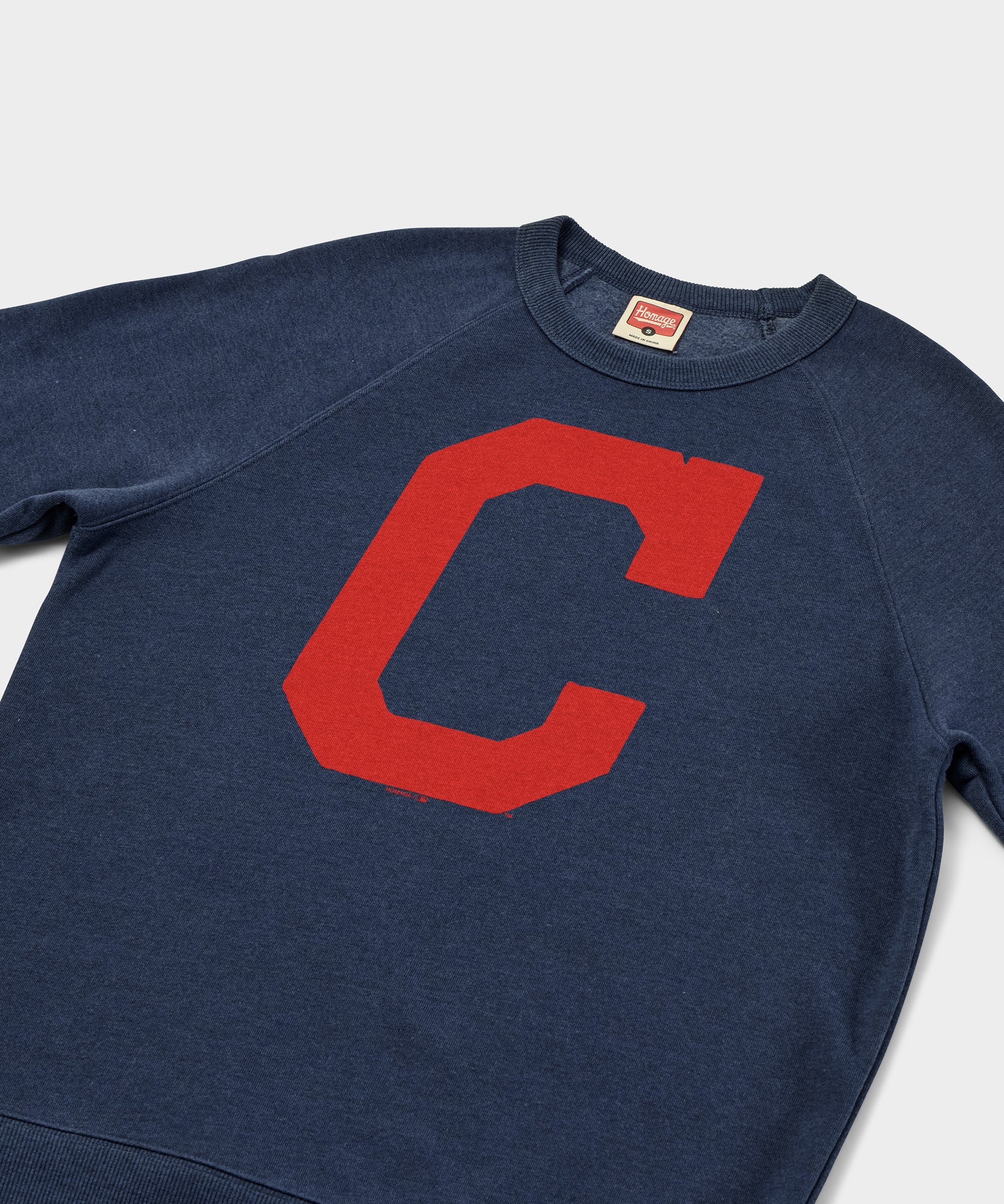 Cleveland Indians Cap Logo '08 Crewneck