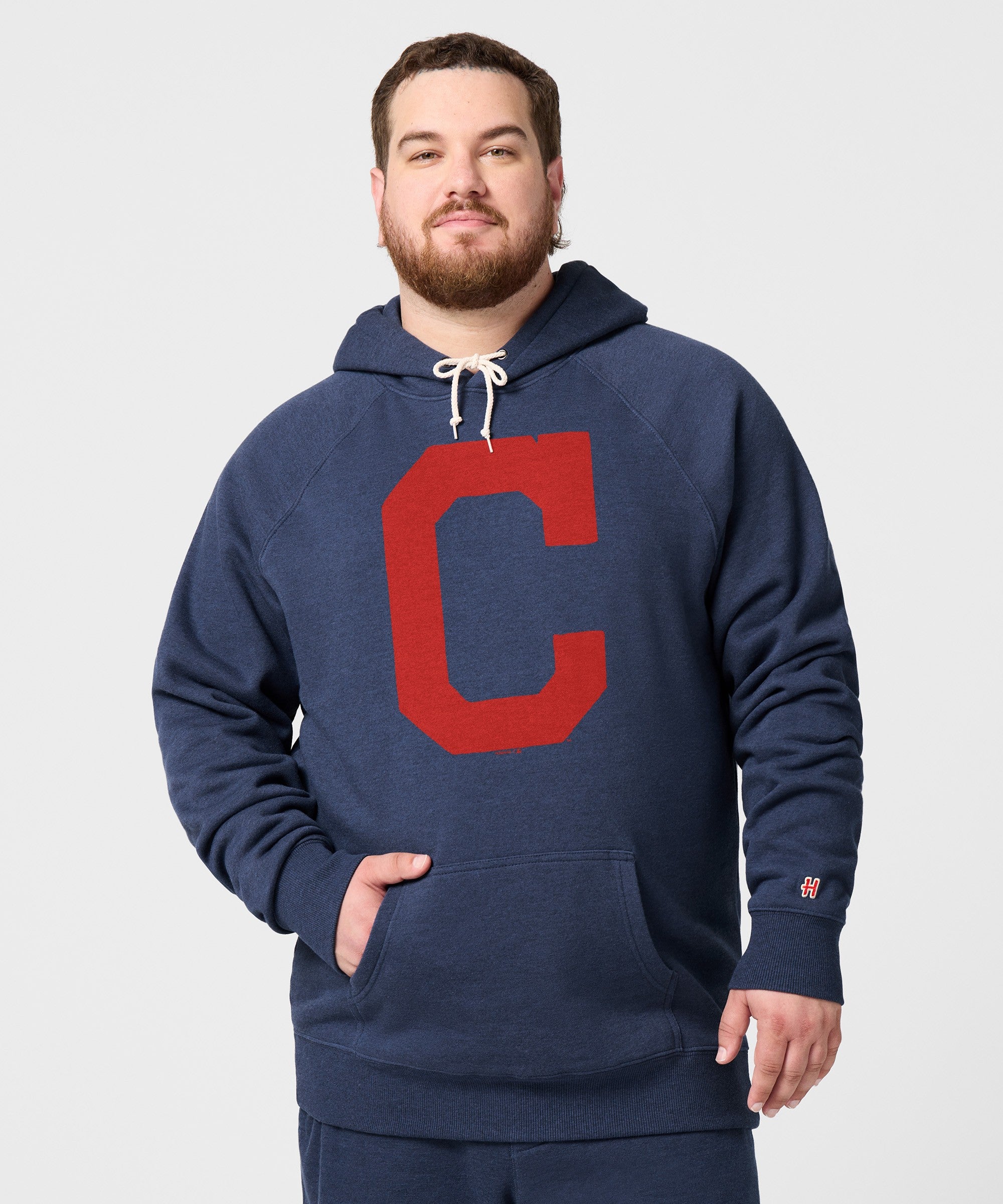 Cleveland Indians Cap Logo '08 Hoodie