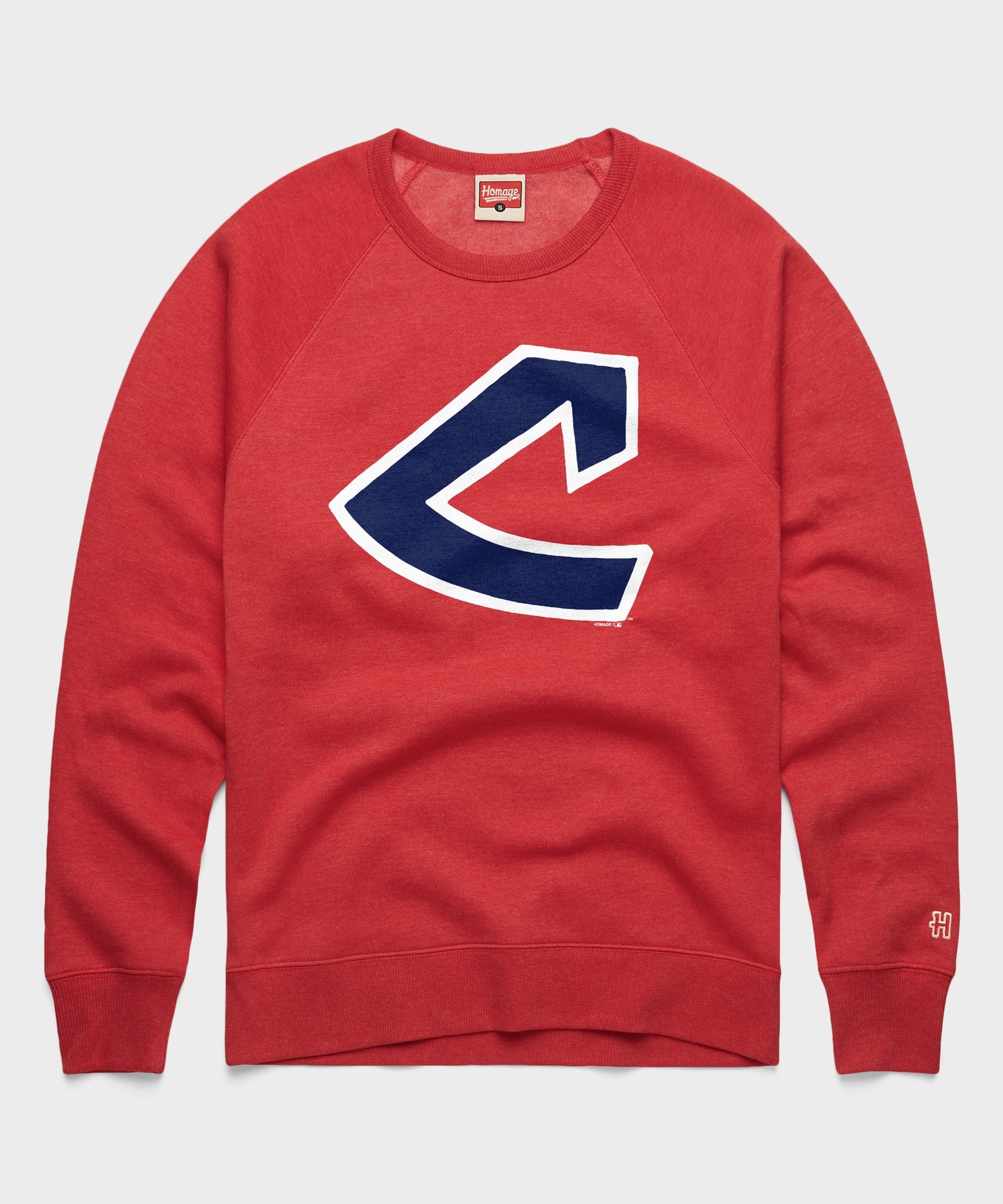 Cleveland Indians Cap Logo '73 Crewneck