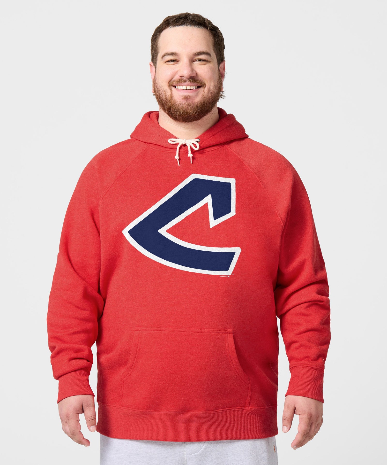 Cleveland Indians Cap Logo '73 Hoodie
