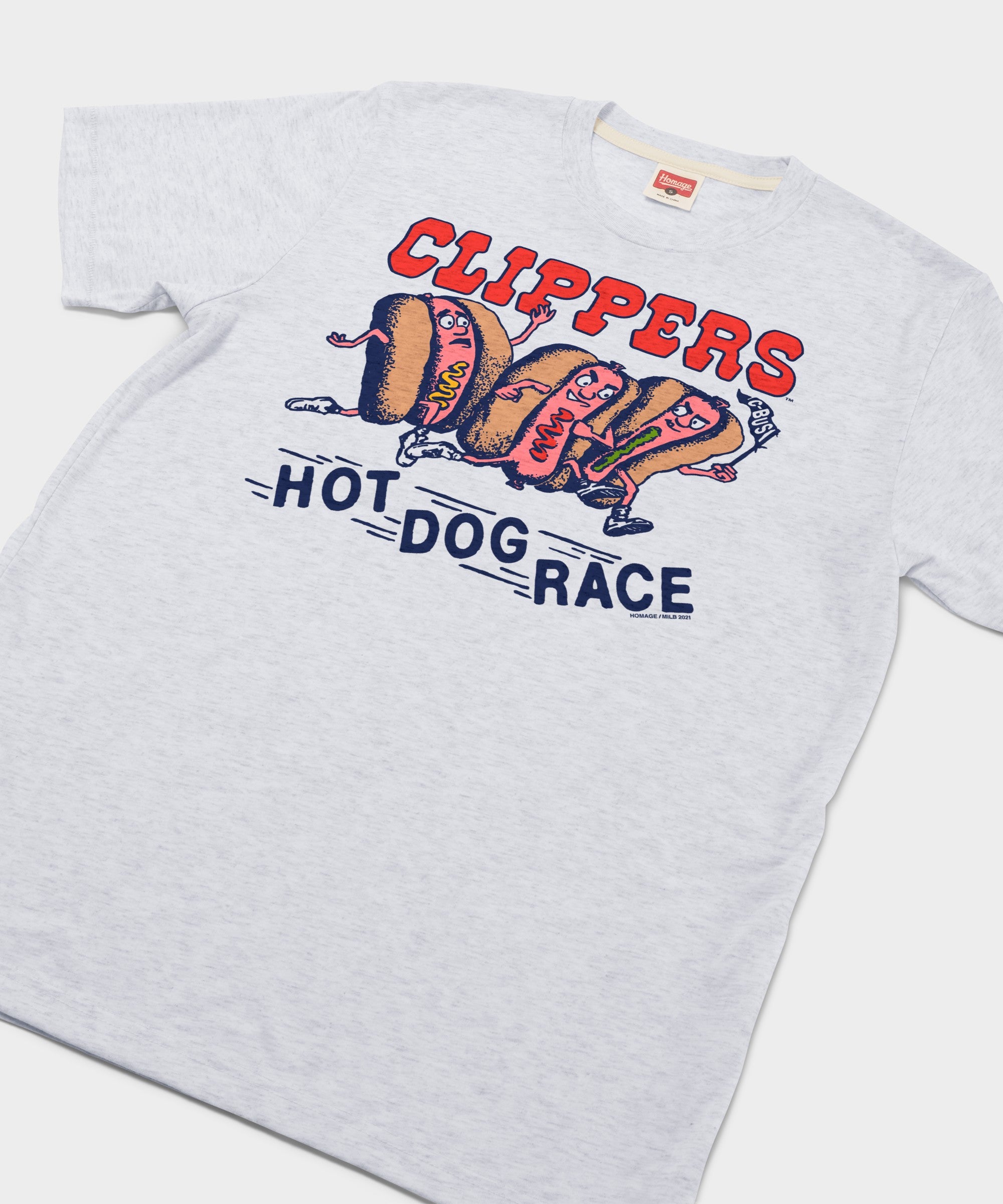 Clippers Hot Dog Race