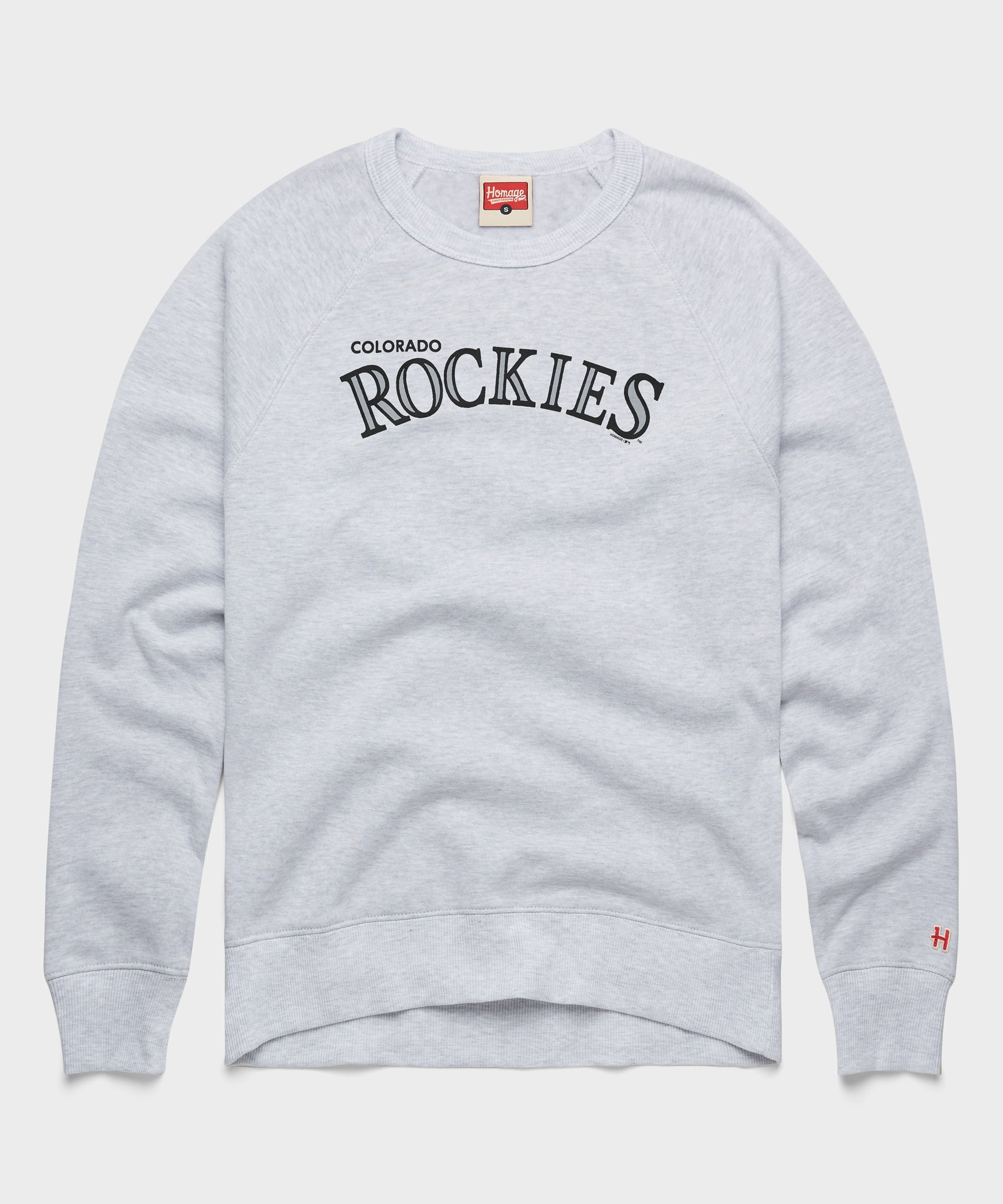 Colorado Rockies Jersey Logo '17 Crewneck