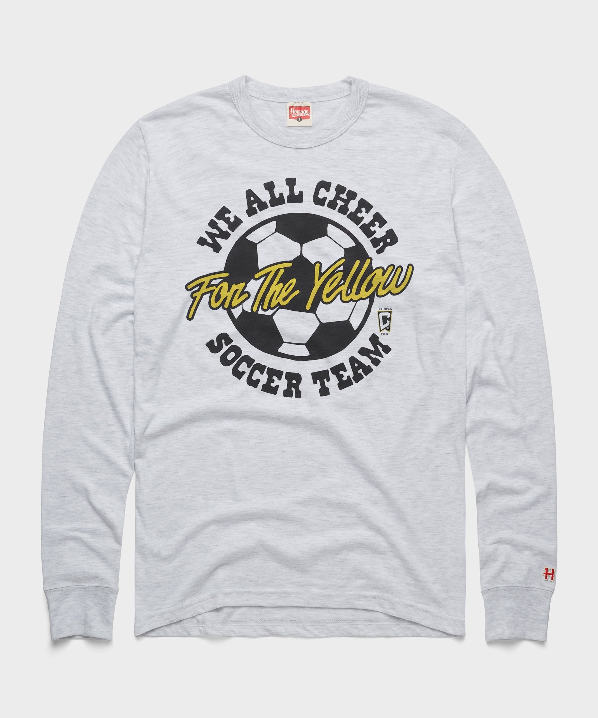 Columbus Crew For The Yellow Long Sleeve Tee
