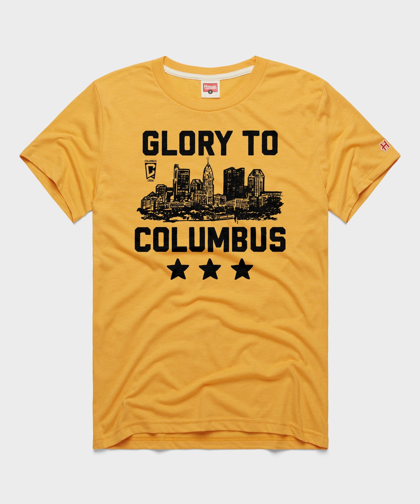 Columbus Crew Glory To Columbus Skyline