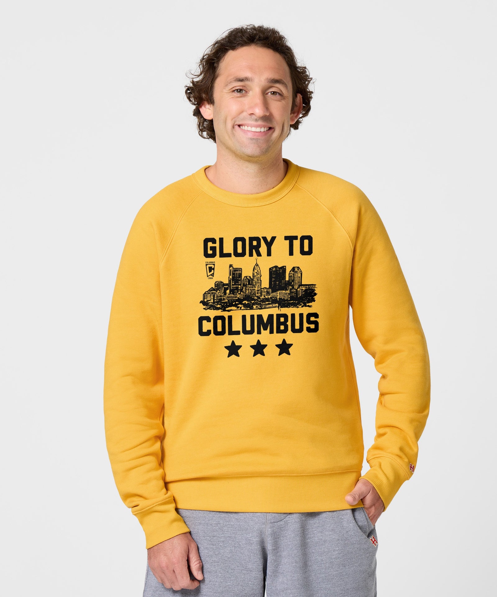 Columbus Crew Glory To Columbus Skyline Crewneck