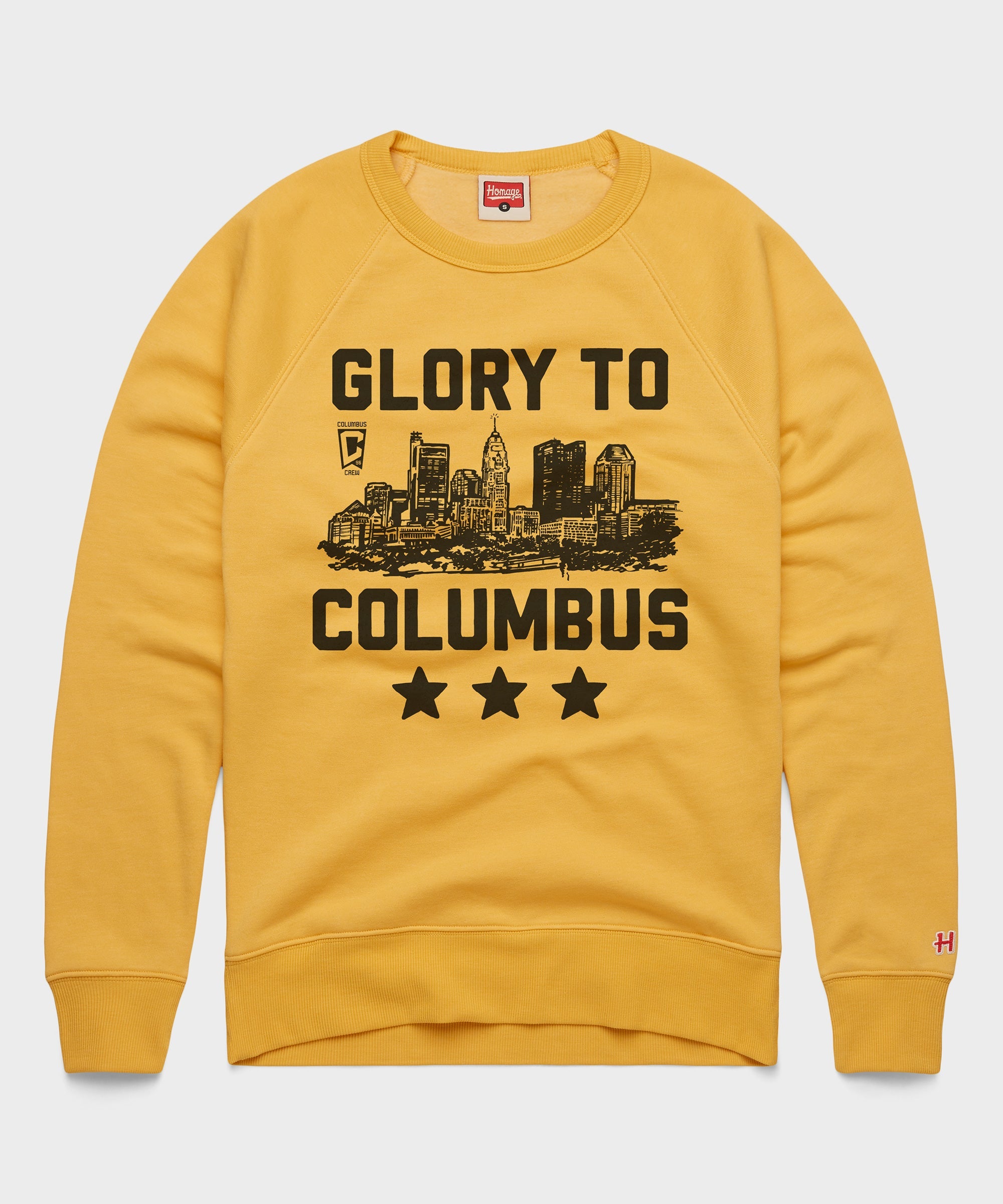 Columbus Crew Glory To Columbus Skyline Crewneck