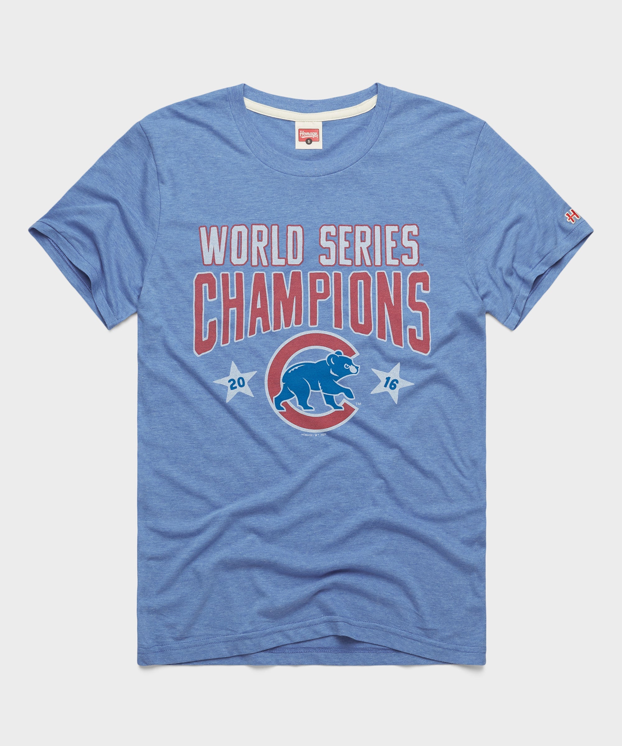 Cubs World Series Champs 2016 Light Blue