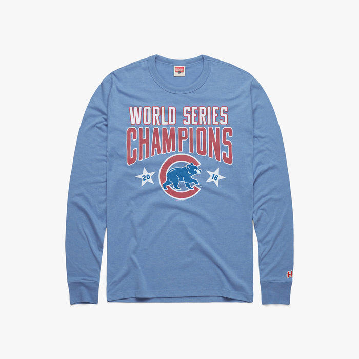 Cubs World Series Champs 2016 Long Sleeve Tee