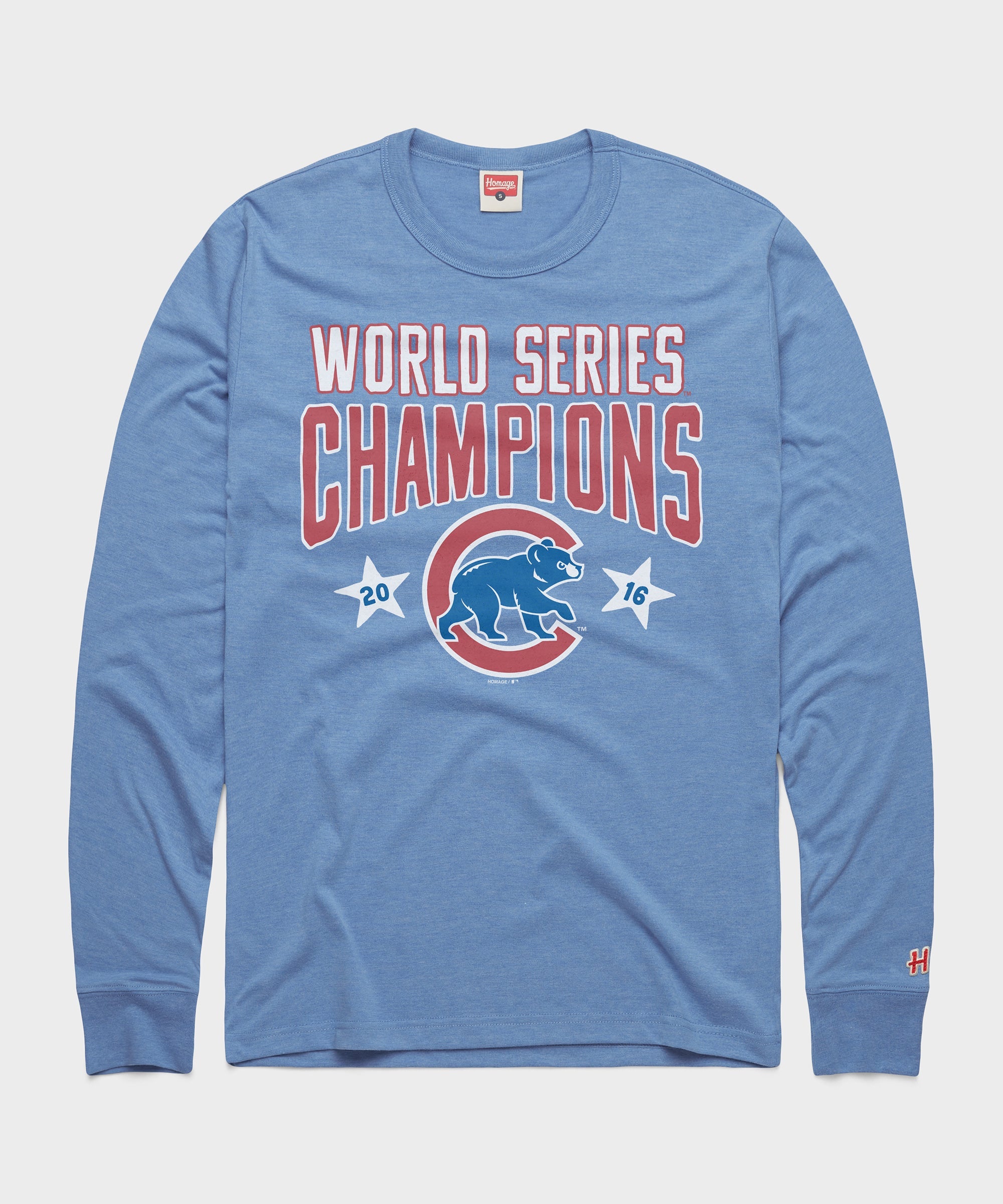 Cubs World Series Champs 2016 Long Sleeve Tee