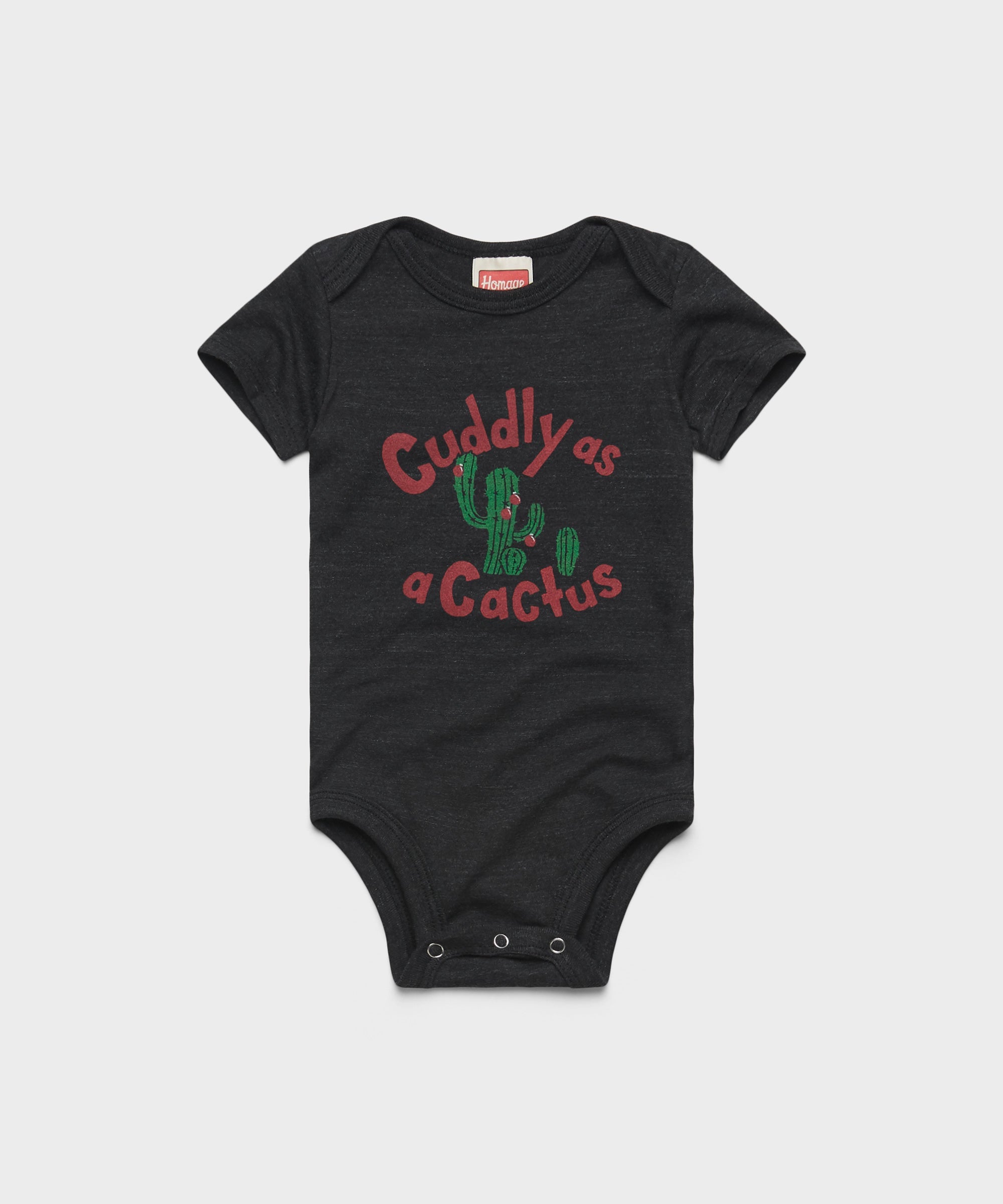 Cuddly As A Cactus Baby One Piece