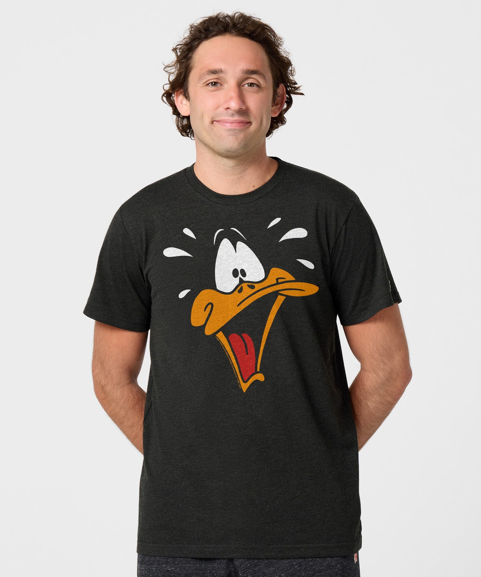 Daffy Duck Worried