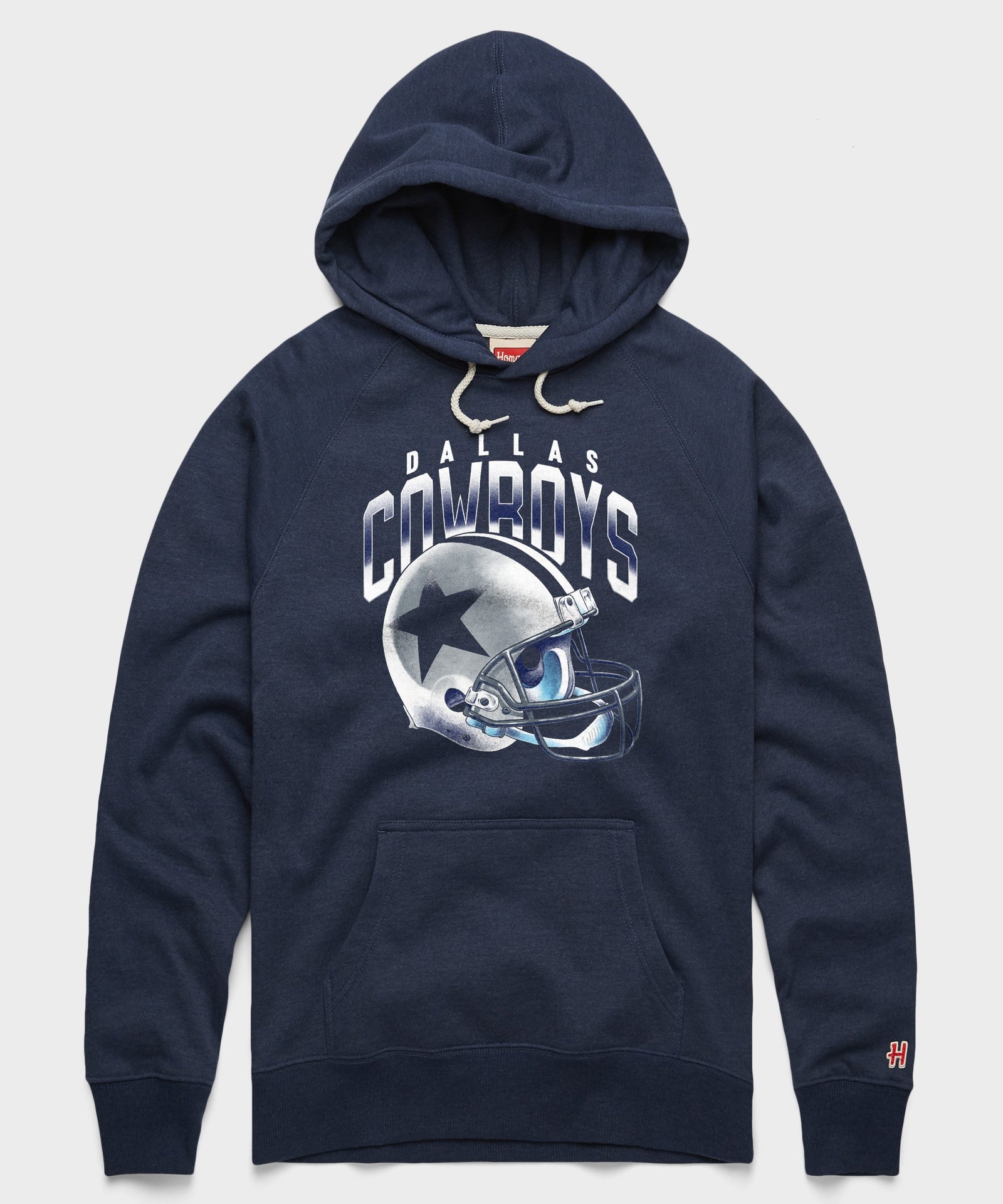 Dallas Cowboys Gradient Helmet Hoodie