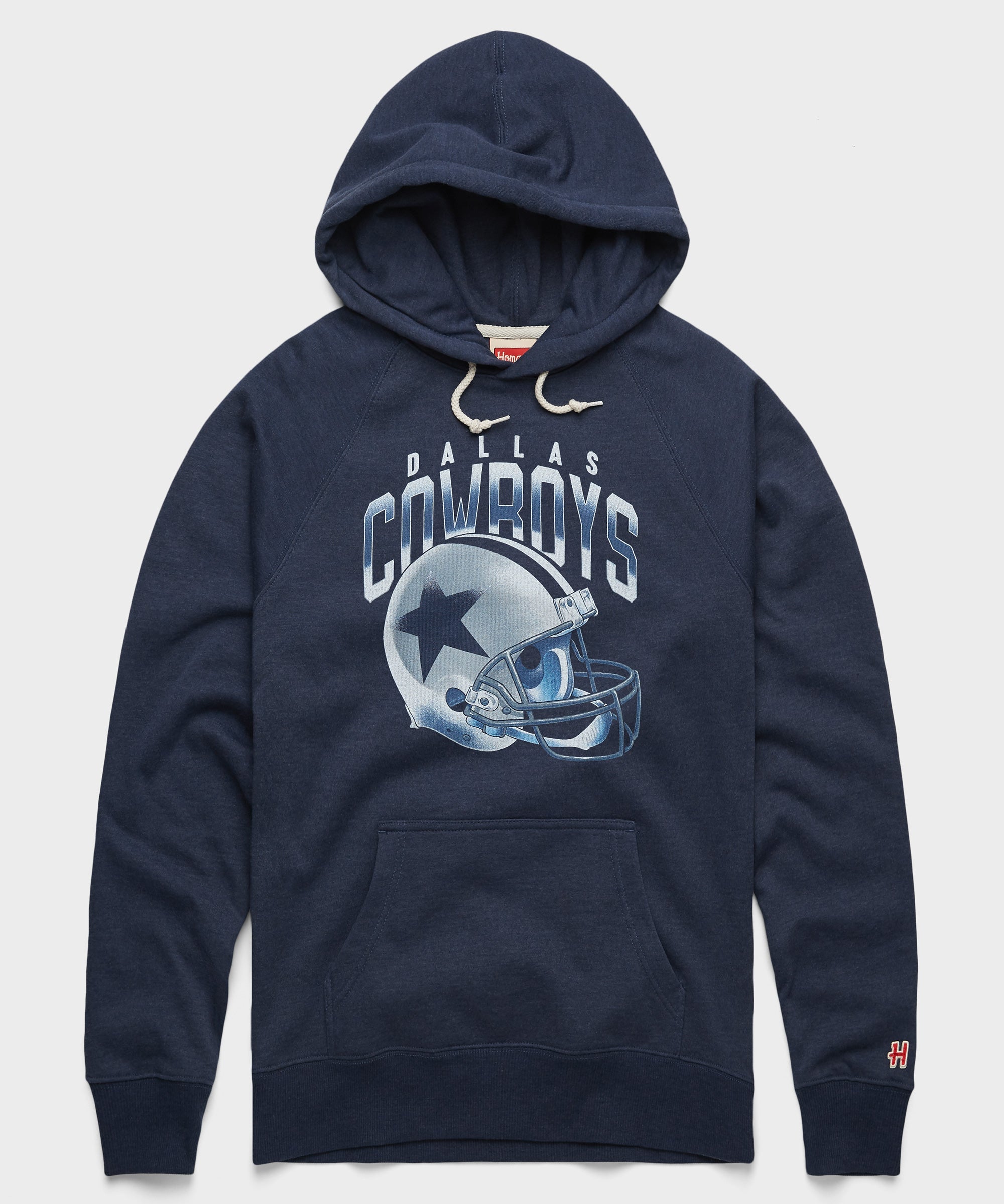 Dallas Cowboys Gradient Helmet Hoodie