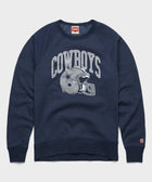 Dallas Cowboys Helmet Crewneck