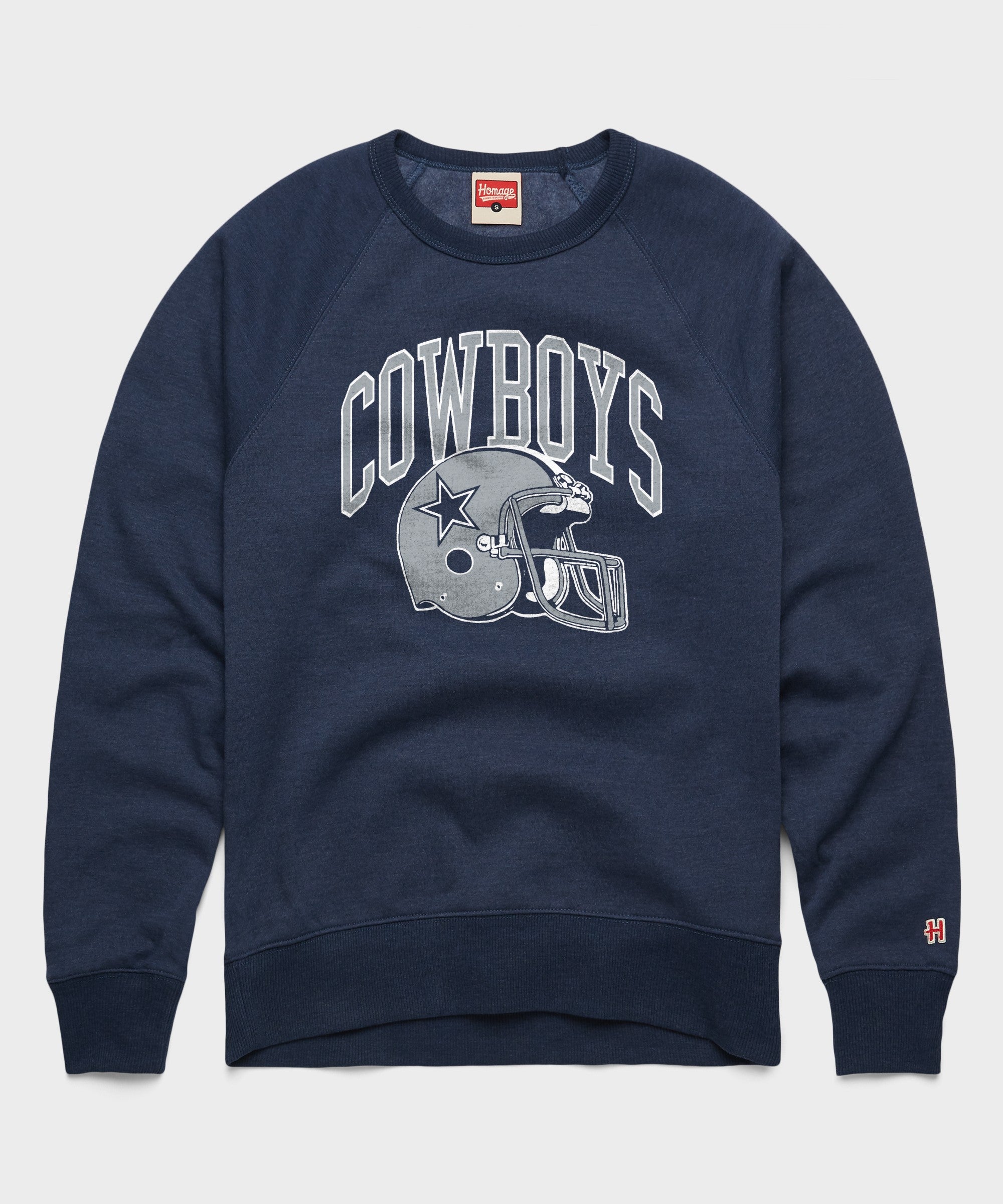 Dallas Cowboys Helmet Crewneck