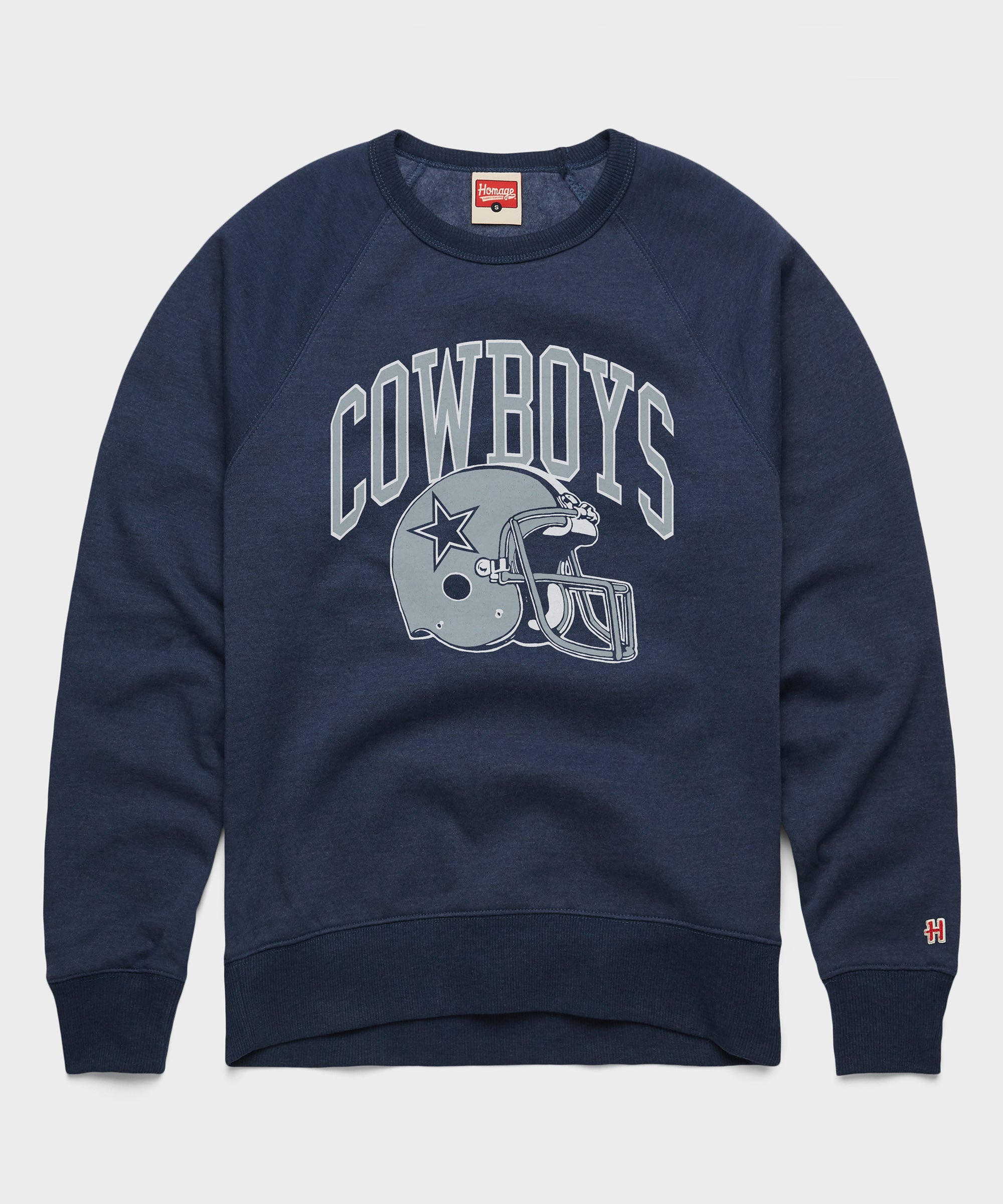 Dallas Cowboys Helmet Crewneck