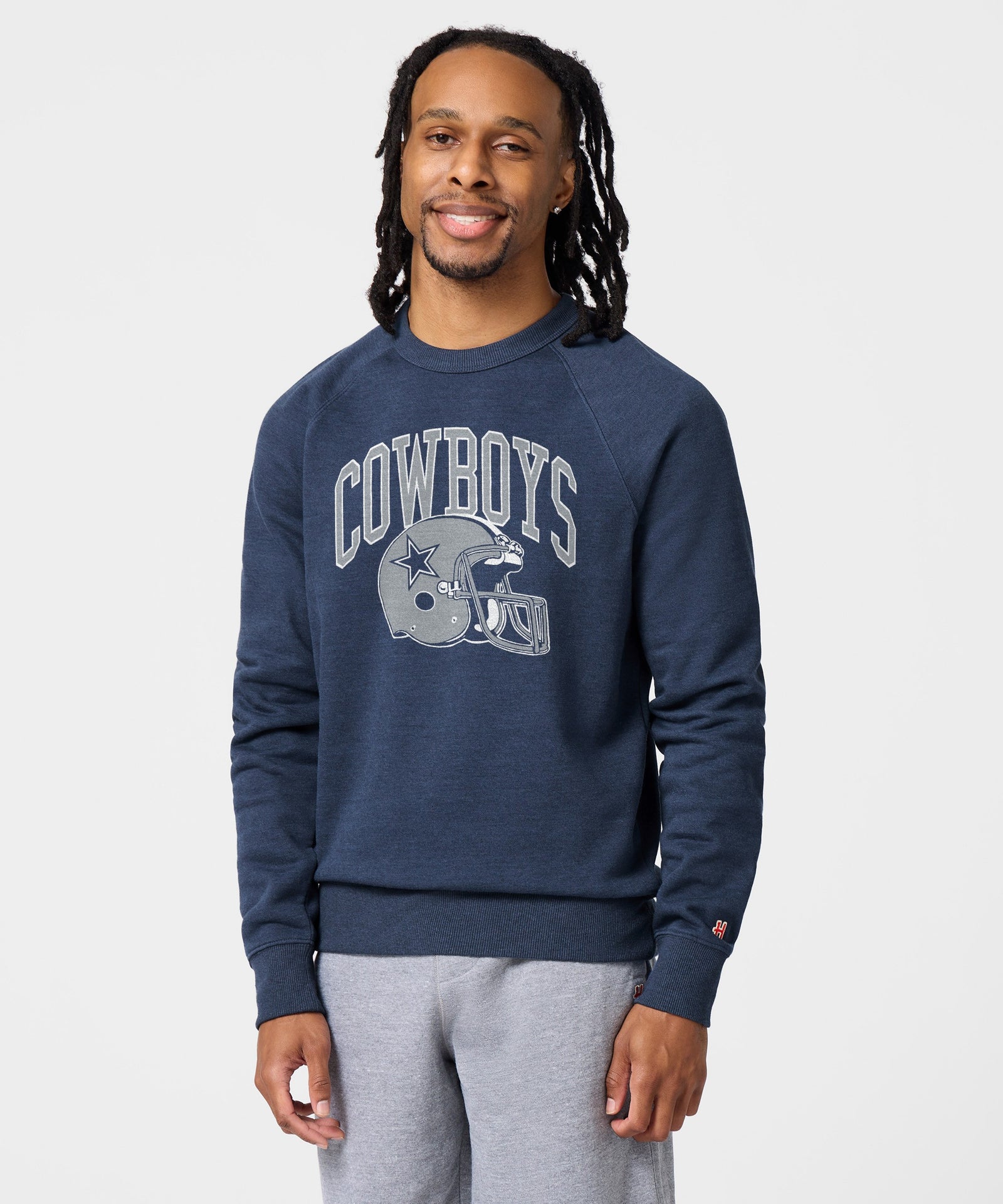 Dallas Cowboys Helmet Crewneck