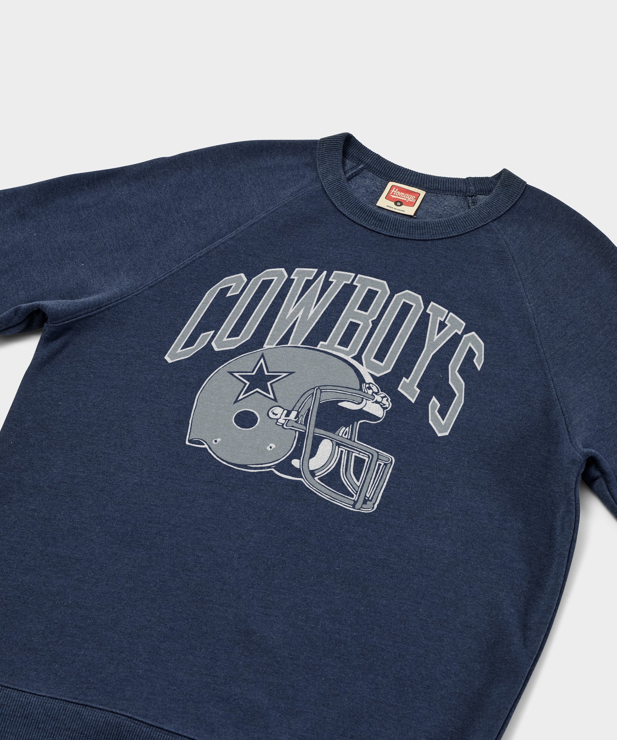 Dallas Cowboys Helmet Crewneck