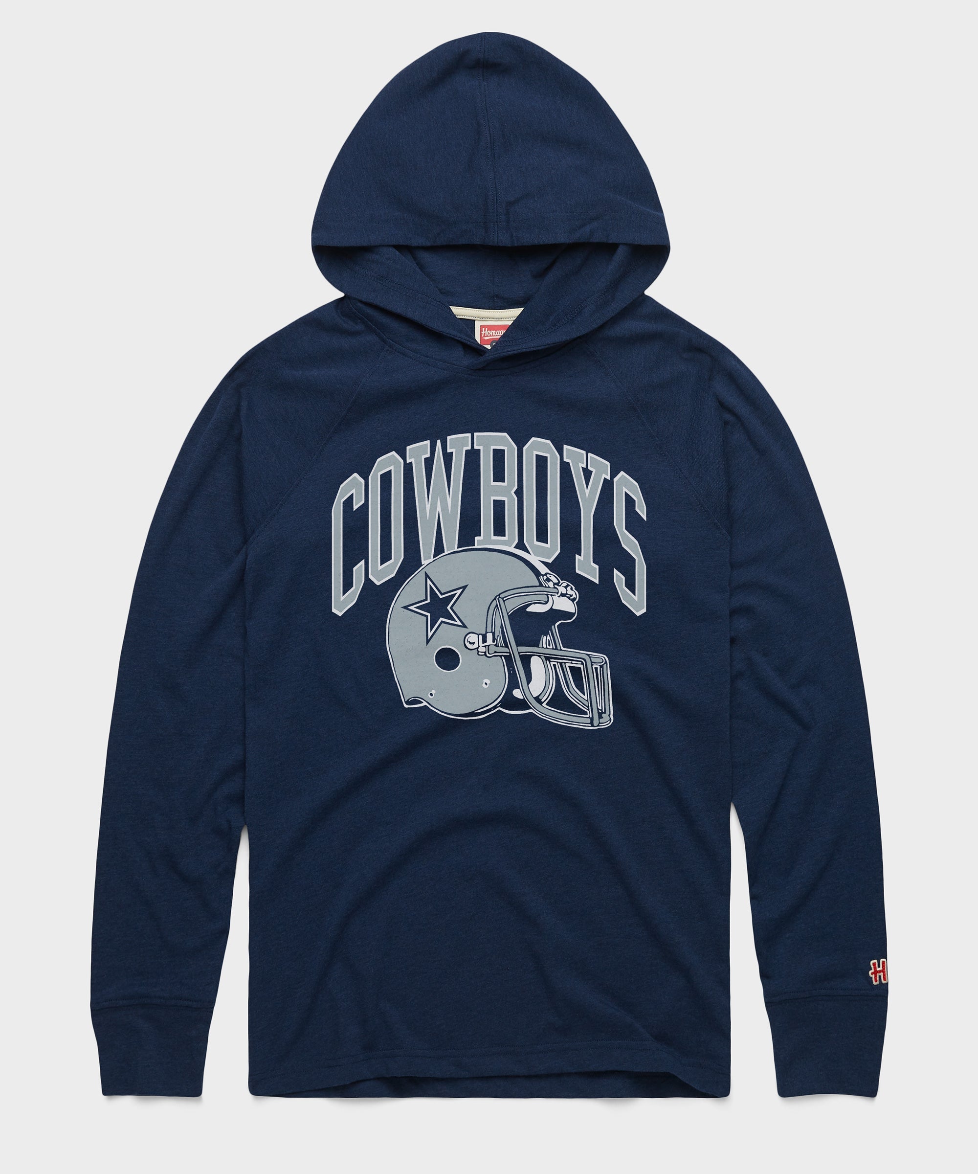 Dallas Cowboys Helmet Lightweight Hoodie