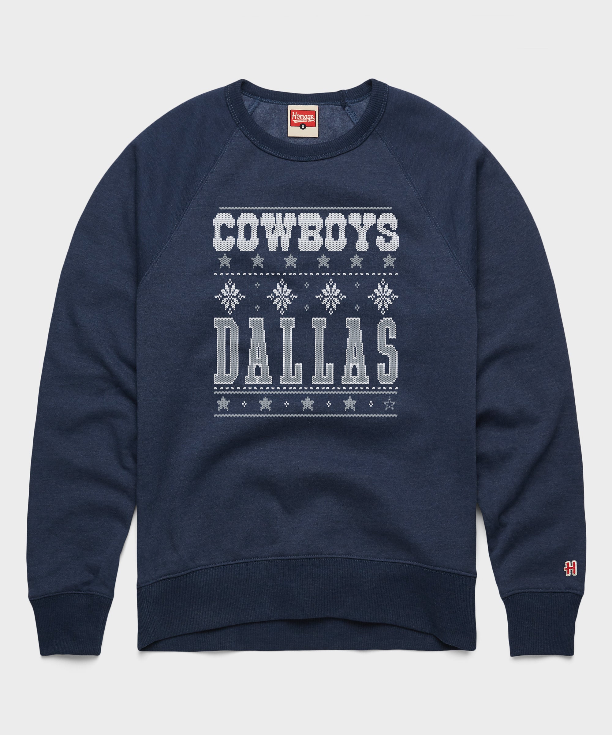 Dallas Cowboys Holiday Crewneck