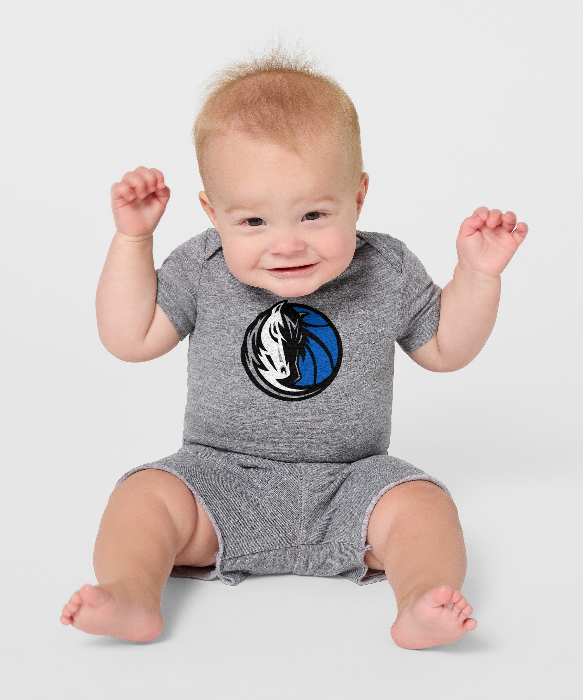 Dallas Mavericks Logo Baby One Piece