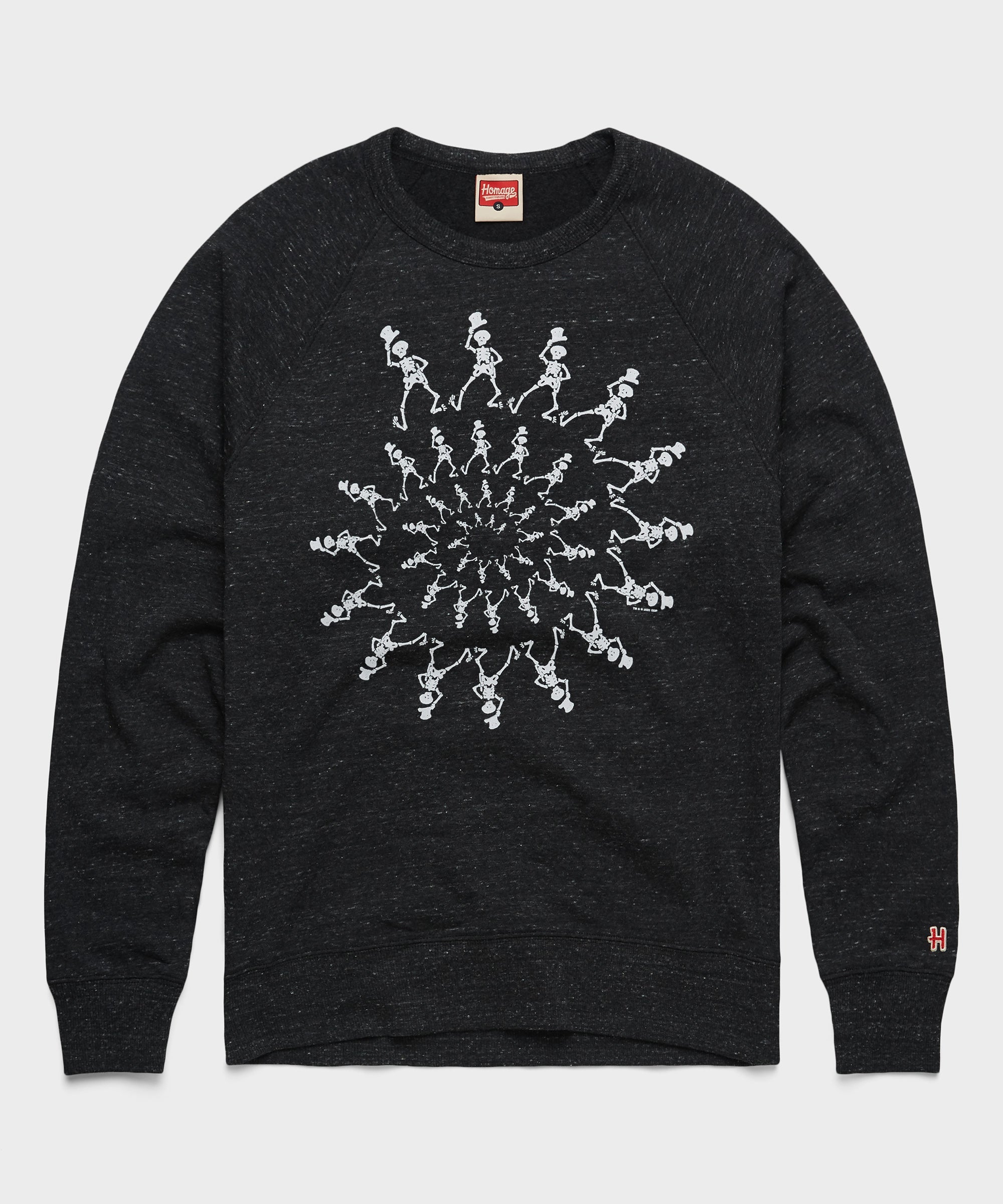 Dancing Skeletons Crewneck