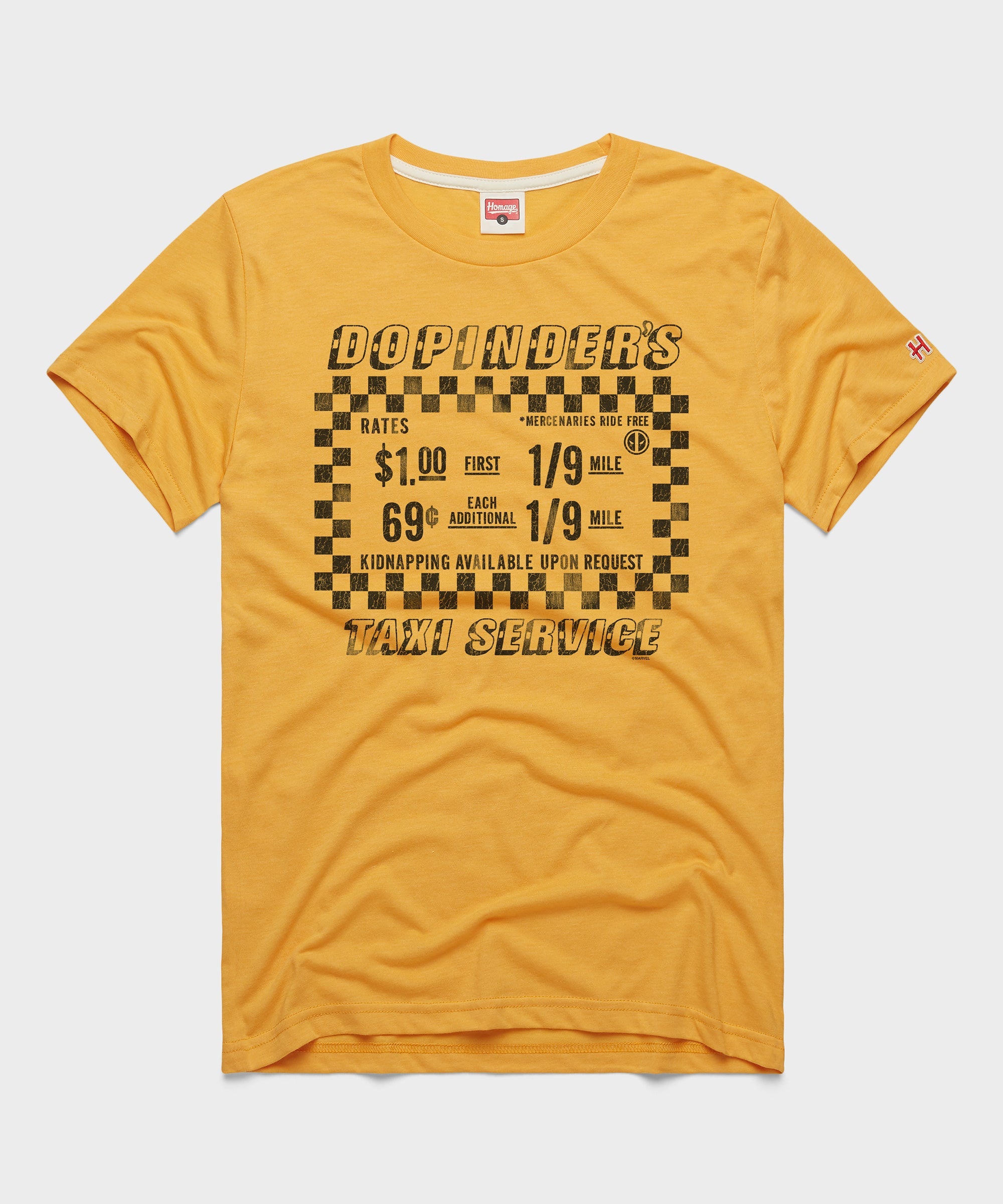 Deadpool Dopinder's Taxi Service Gold