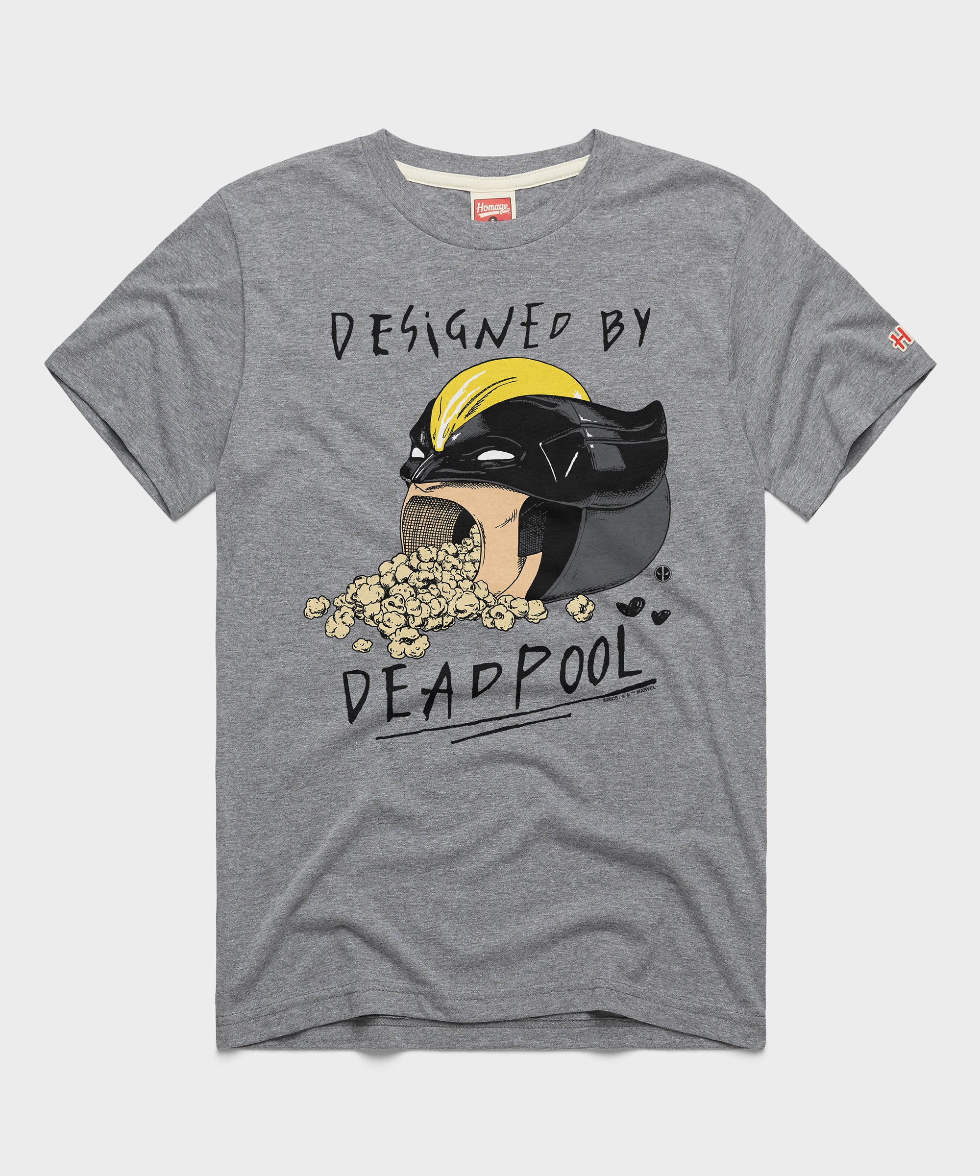 Deadpool Popcorn Bucket Grey