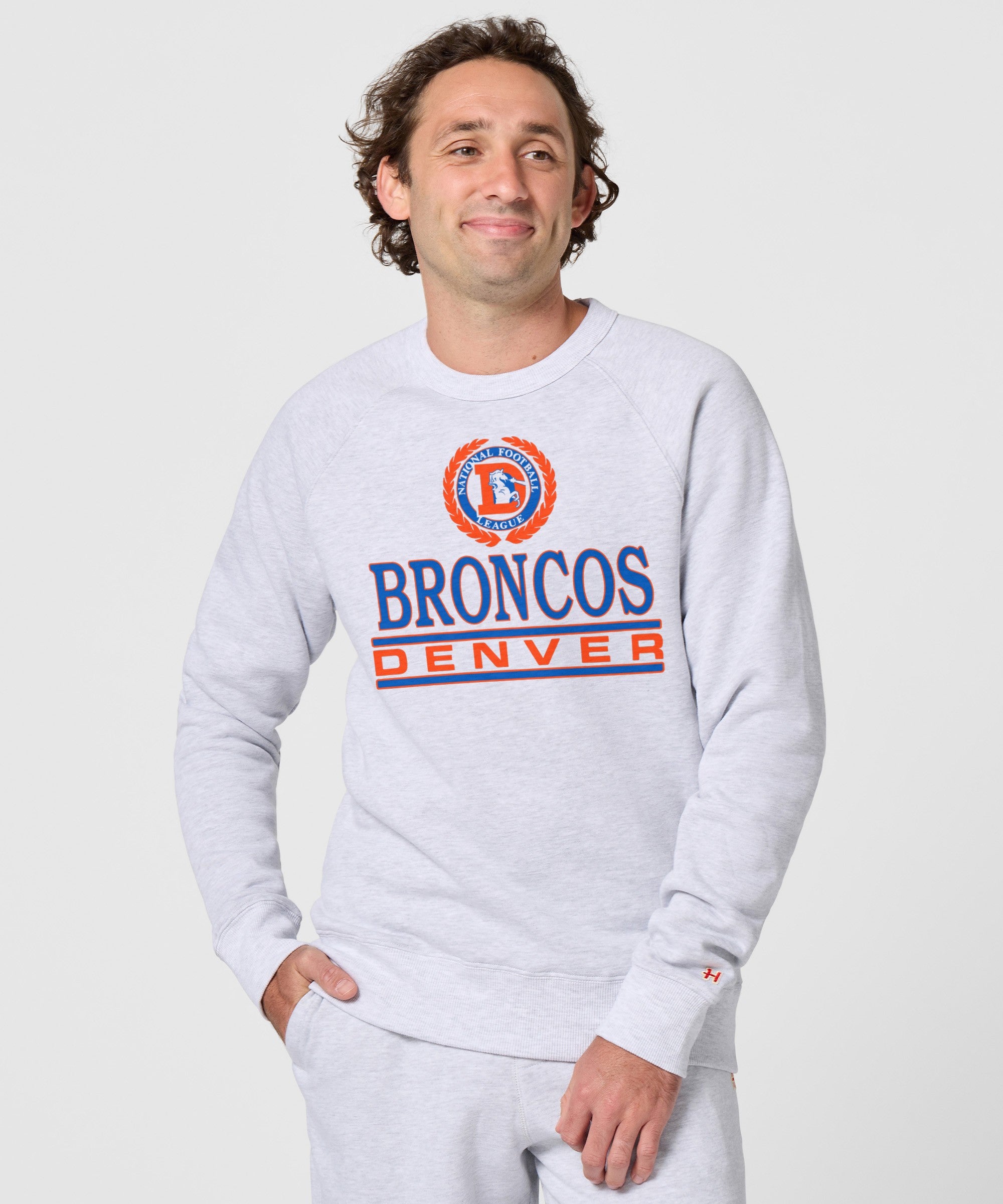 Denver Broncos Crest Crewneck