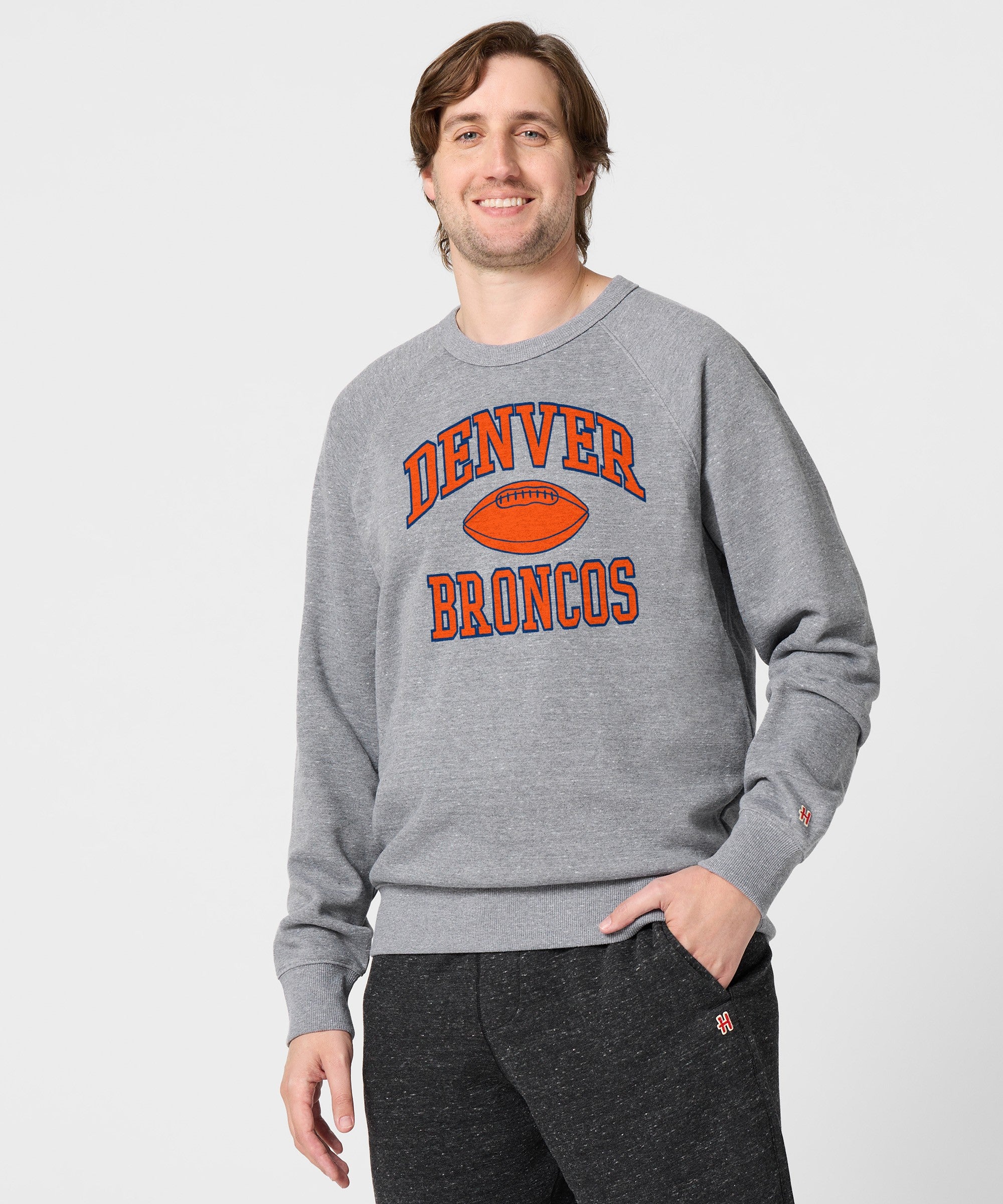 Denver Broncos Gridiron Crewneck