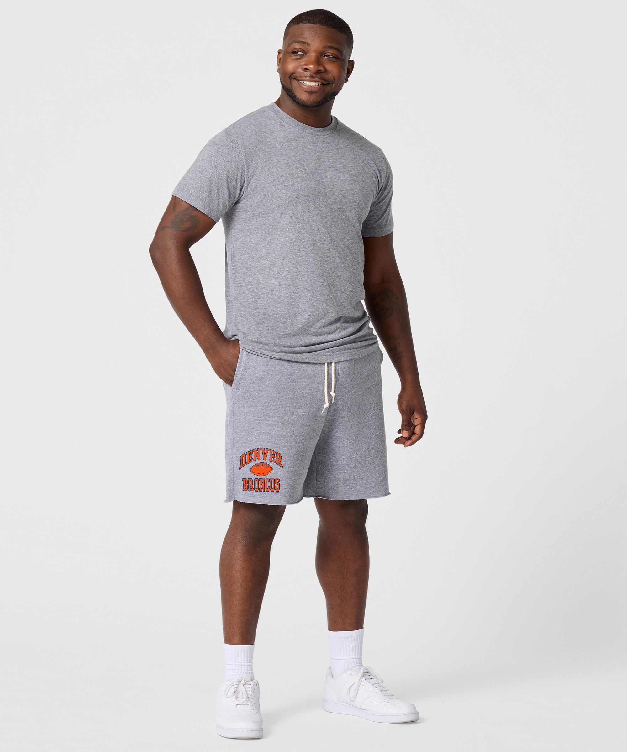 Denver Broncos Gridiron Sweat Shorts
