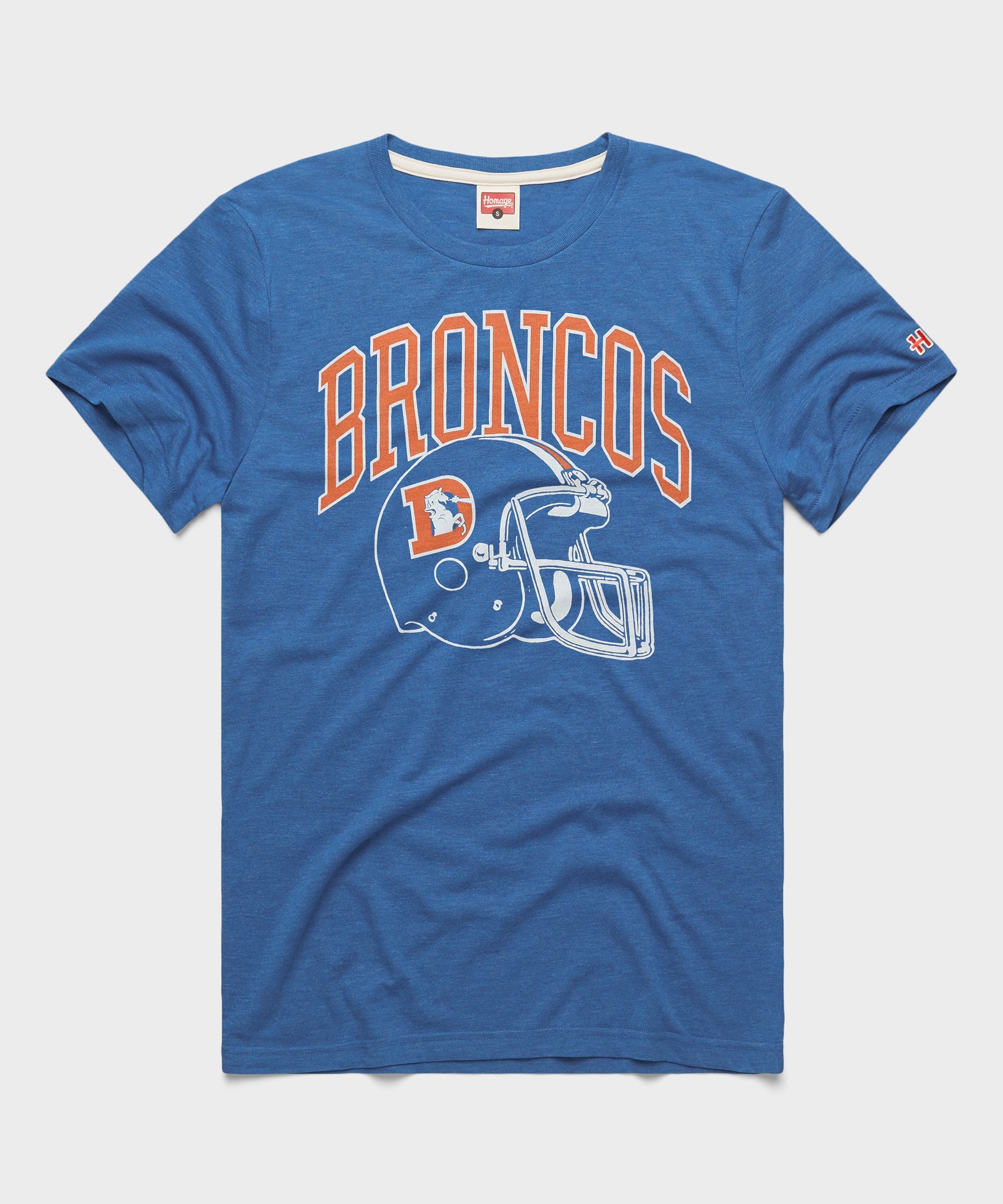 Denver Broncos Helmet Retro Royal Blue