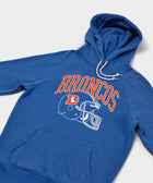 Denver Broncos Helmet Retro Hoodie