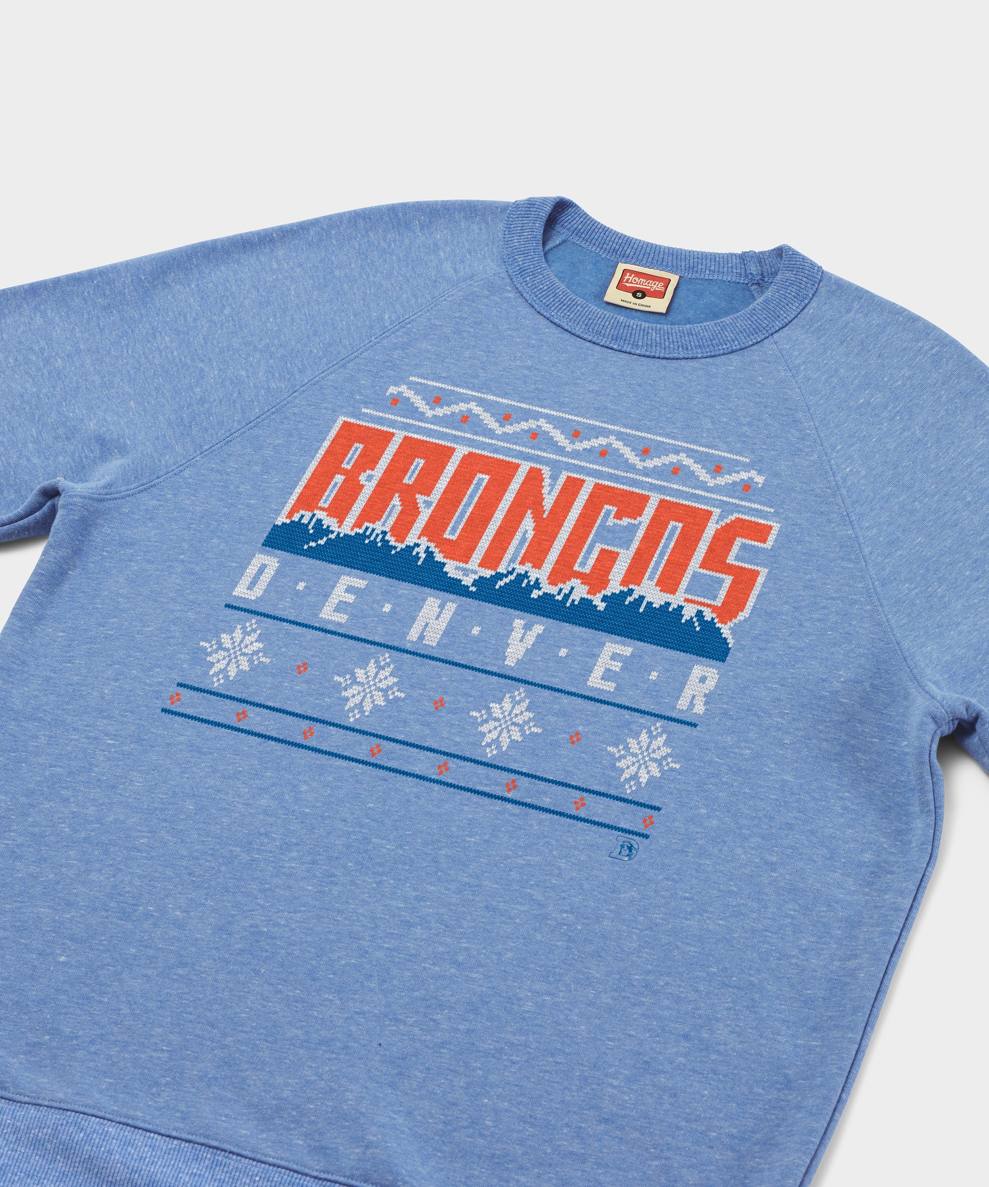 Denver Broncos Holiday Crewneck