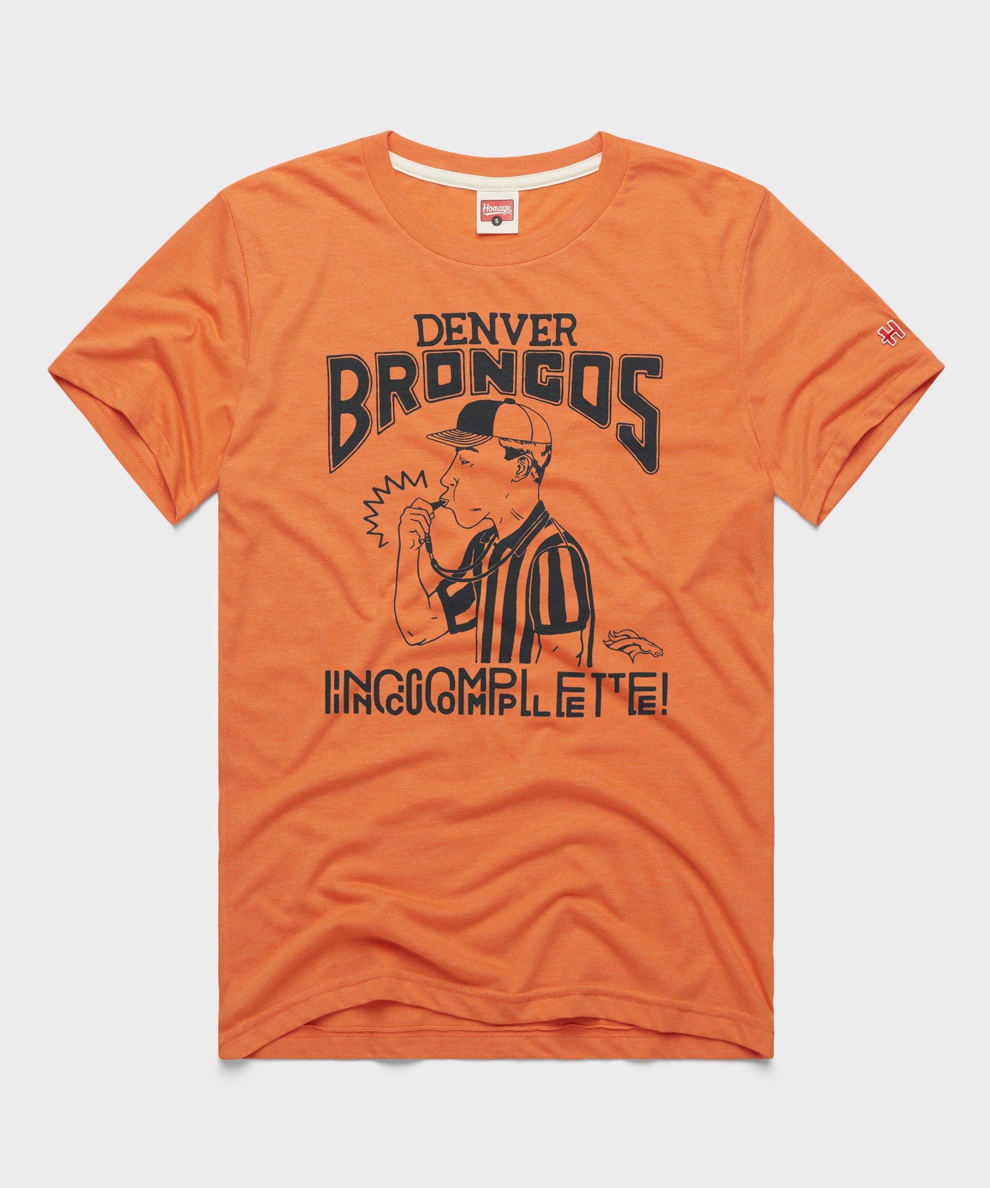 Denver Broncos Incomplete Orange