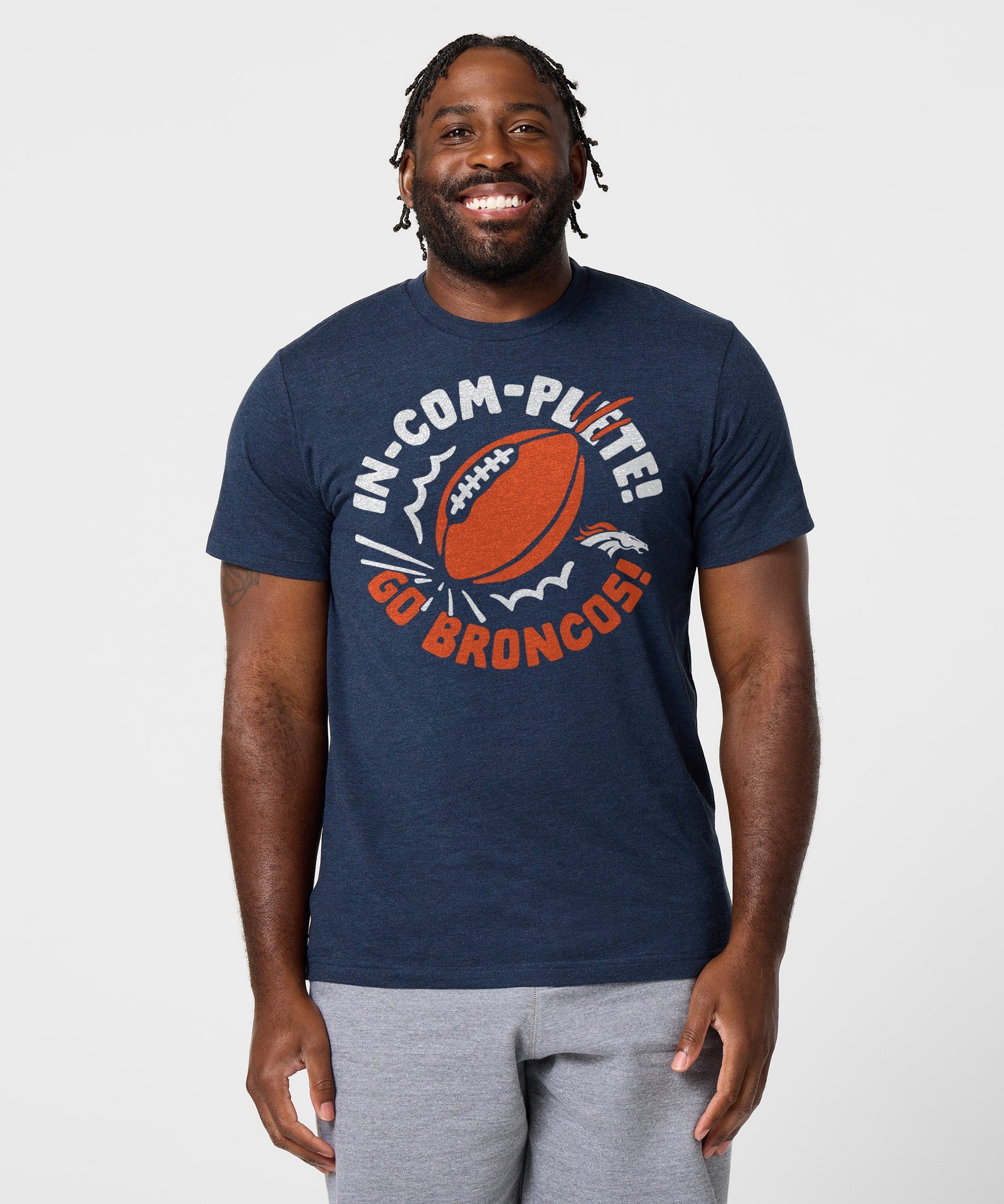 Denver Broncos Incomplete Football