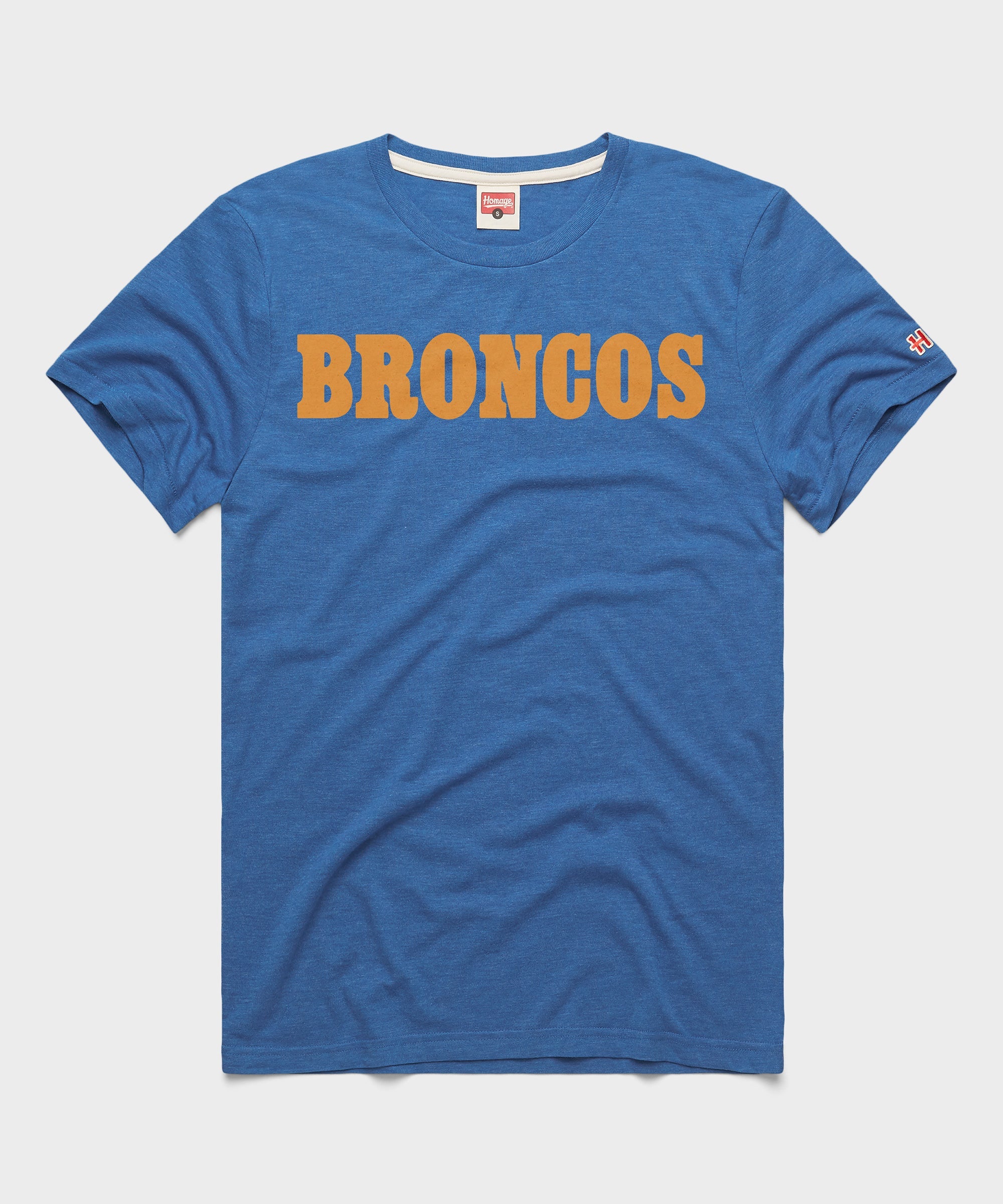 Denver Broncos Wordmark '68 T-Shirt Royal Blue