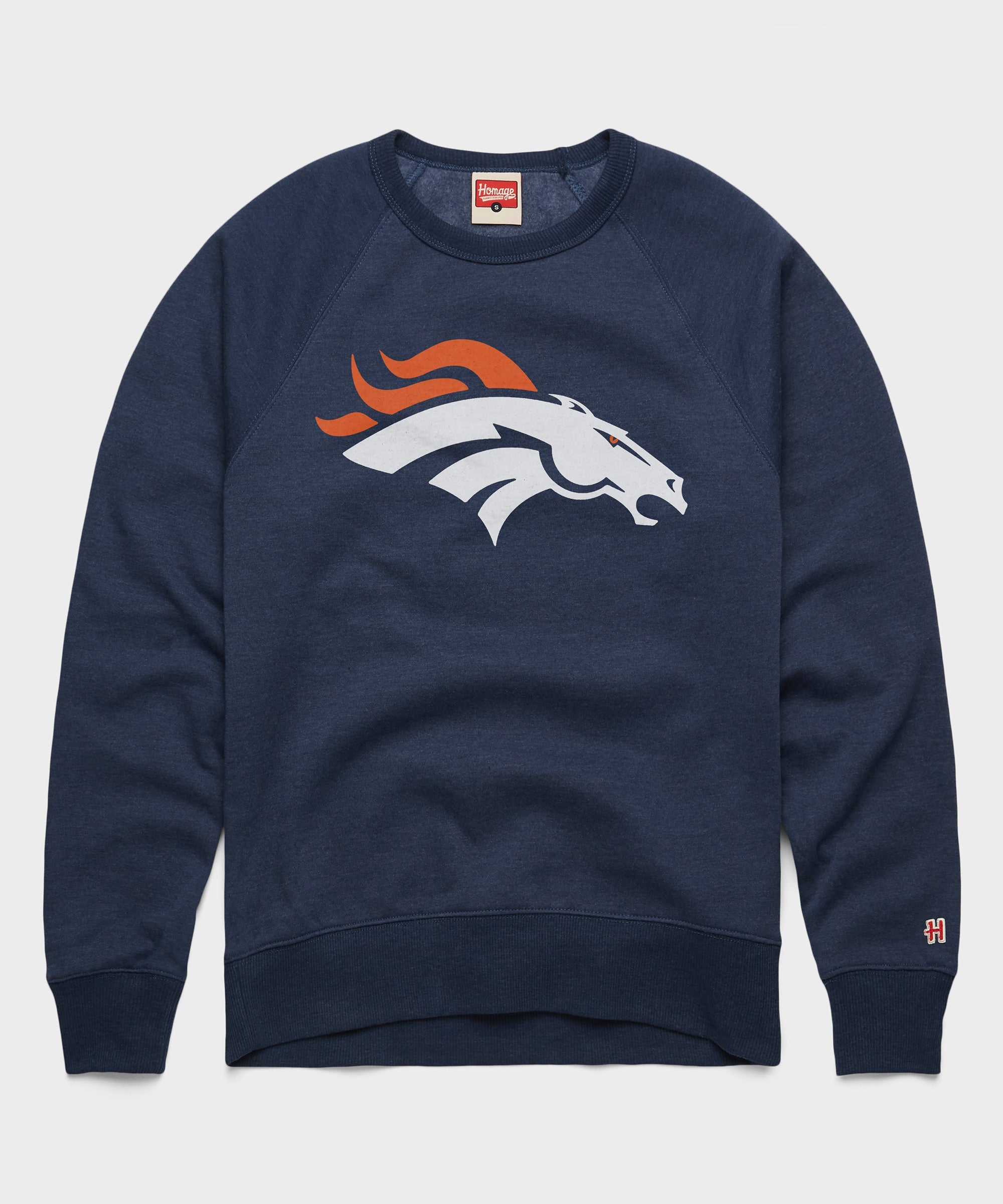 Denver Broncos '02 Crewneck Navy