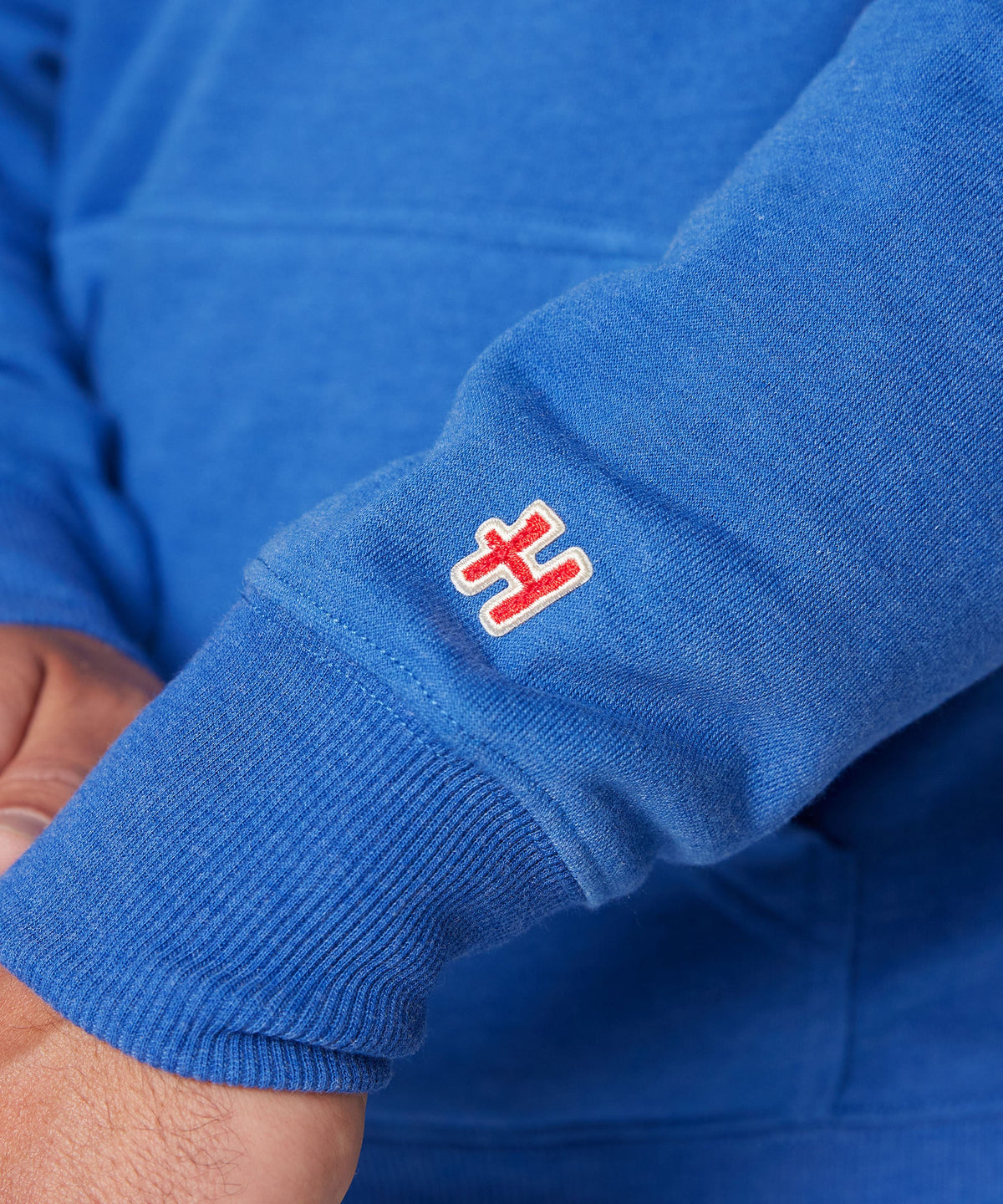 Denver Broncos '93 Applique Quarter Zip Pullover